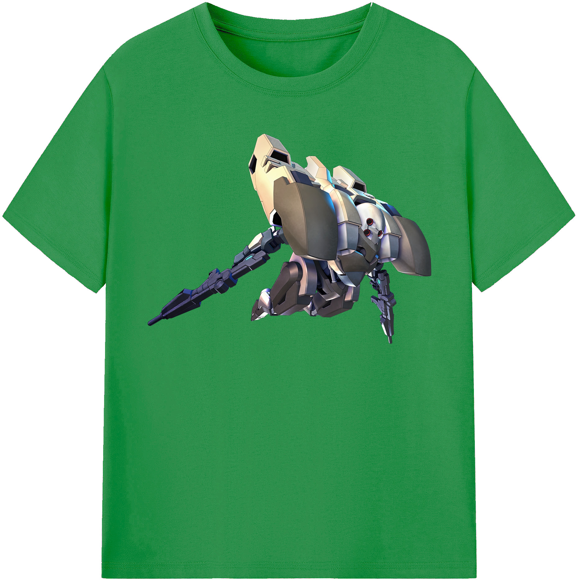 （画像用） 機動戦士ガンダム Mobile Suit Gundam レディースカジュアルプリントTシャツ（綿100％）