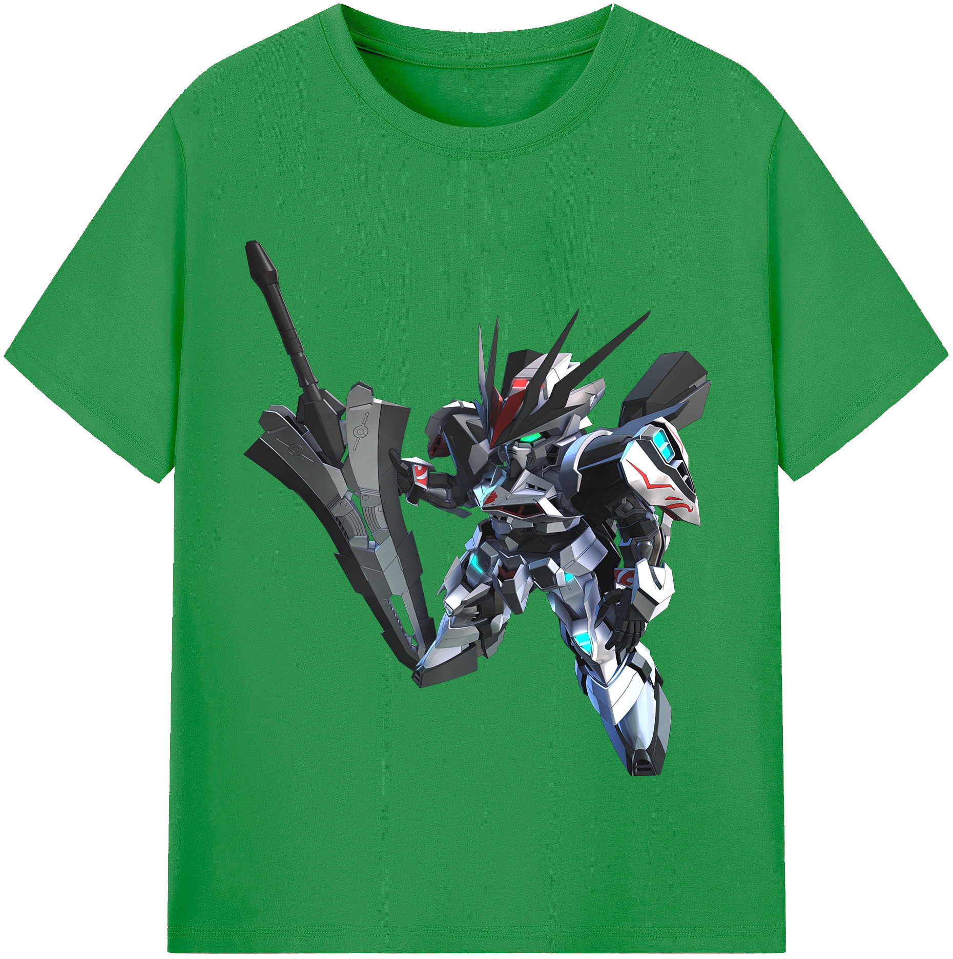 （画像用） 機動戦士ガンダム Mobile Suit Gundam レディースカジュアルプリントTシャツ（綿100％）