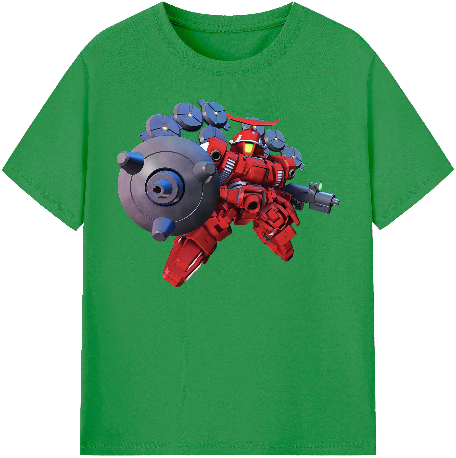 （画像用） 機動戦士ガンダム Mobile Suit Gundam レディースカジュアルプリントTシャツ（綿100％）
