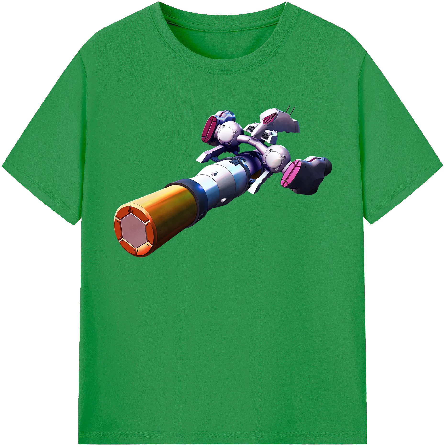 （画像用） 機動戦士ガンダム Mobile Suit Gundam レディースカジュアルプリントTシャツ（綿100％）