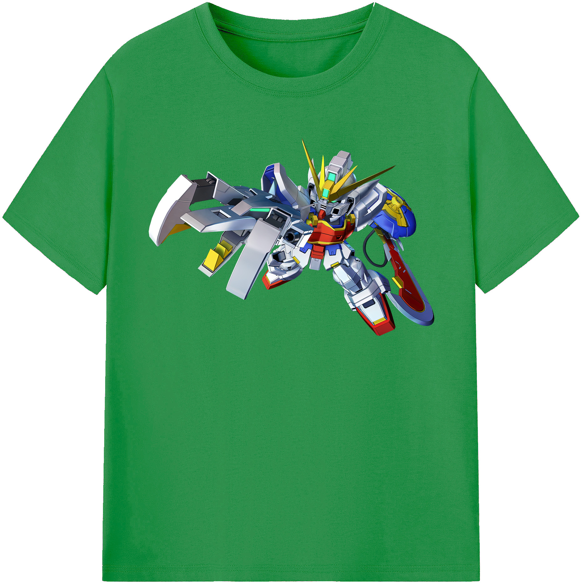 （画像用） 機動戦士ガンダム Mobile Suit Gundam レディースカジュアルプリントTシャツ（綿100％）