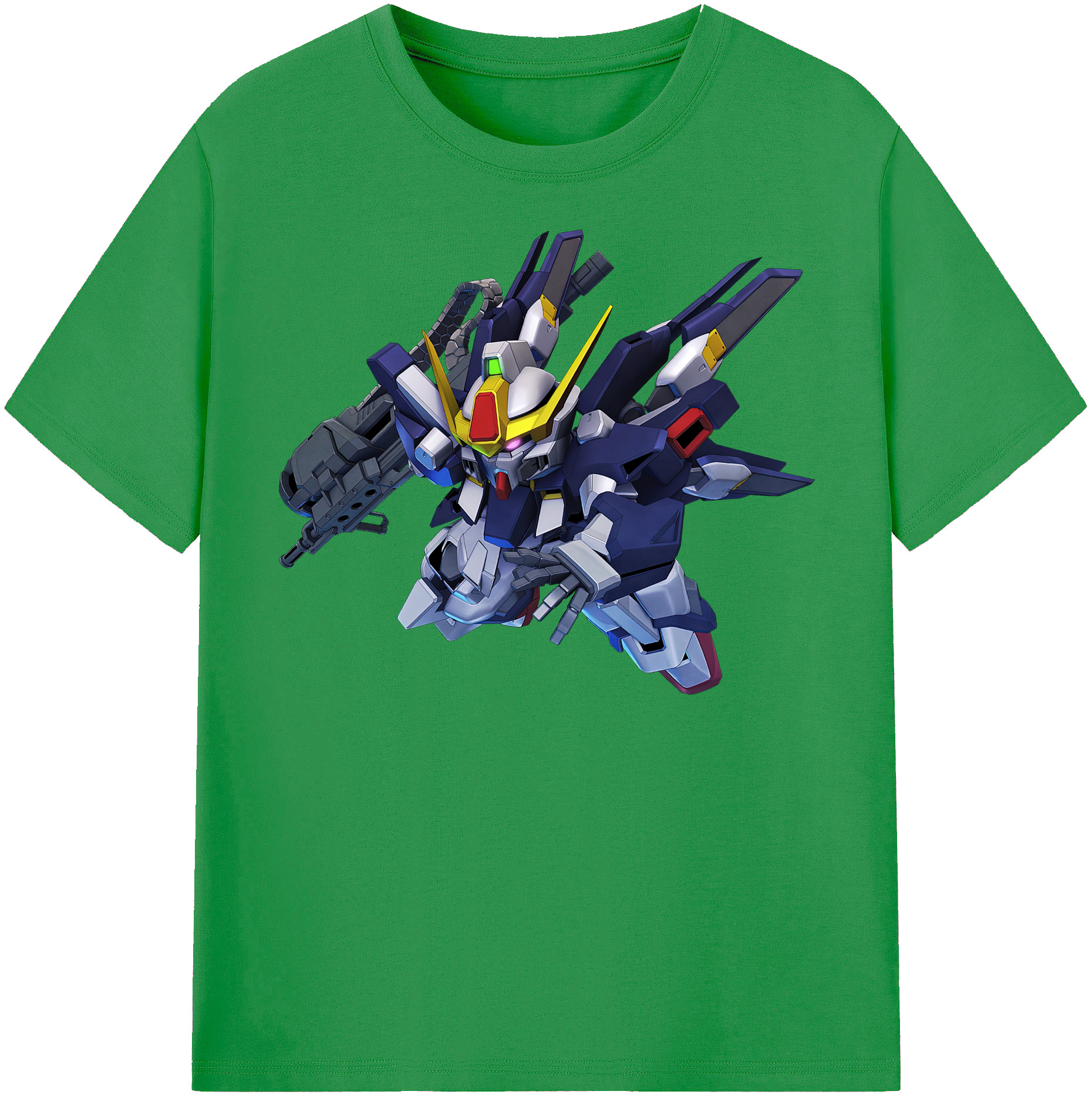 （画像用） 機動戦士ガンダム Mobile Suit Gundam レディースカジュアルプリントTシャツ（綿100％）