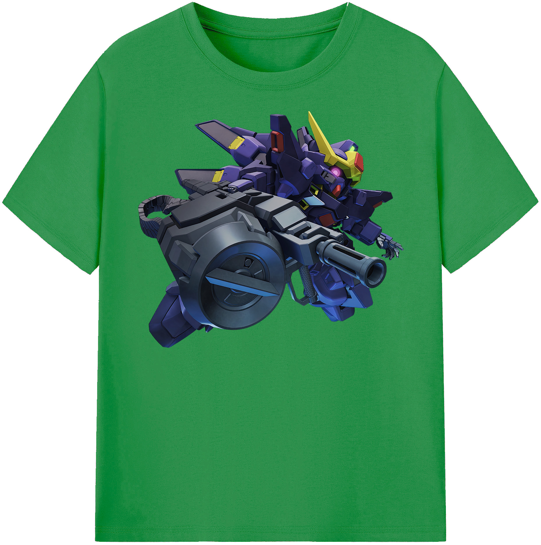 （画像用） 機動戦士ガンダム Mobile Suit Gundam レディースカジュアルプリントTシャツ（綿100％）
