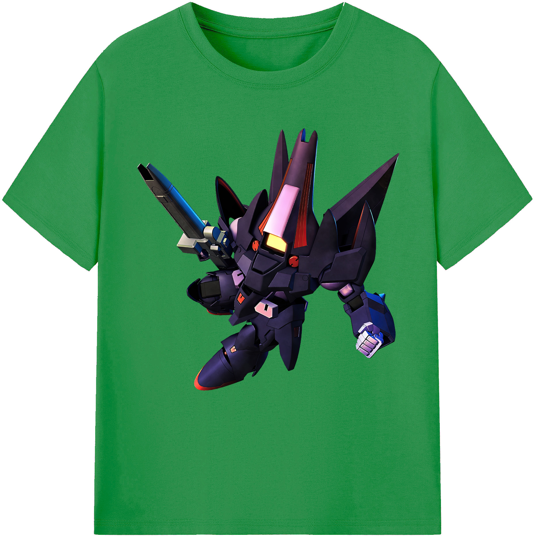 （画像用） 機動戦士ガンダム Mobile Suit Gundam レディースカジュアルプリントTシャツ（綿100％）