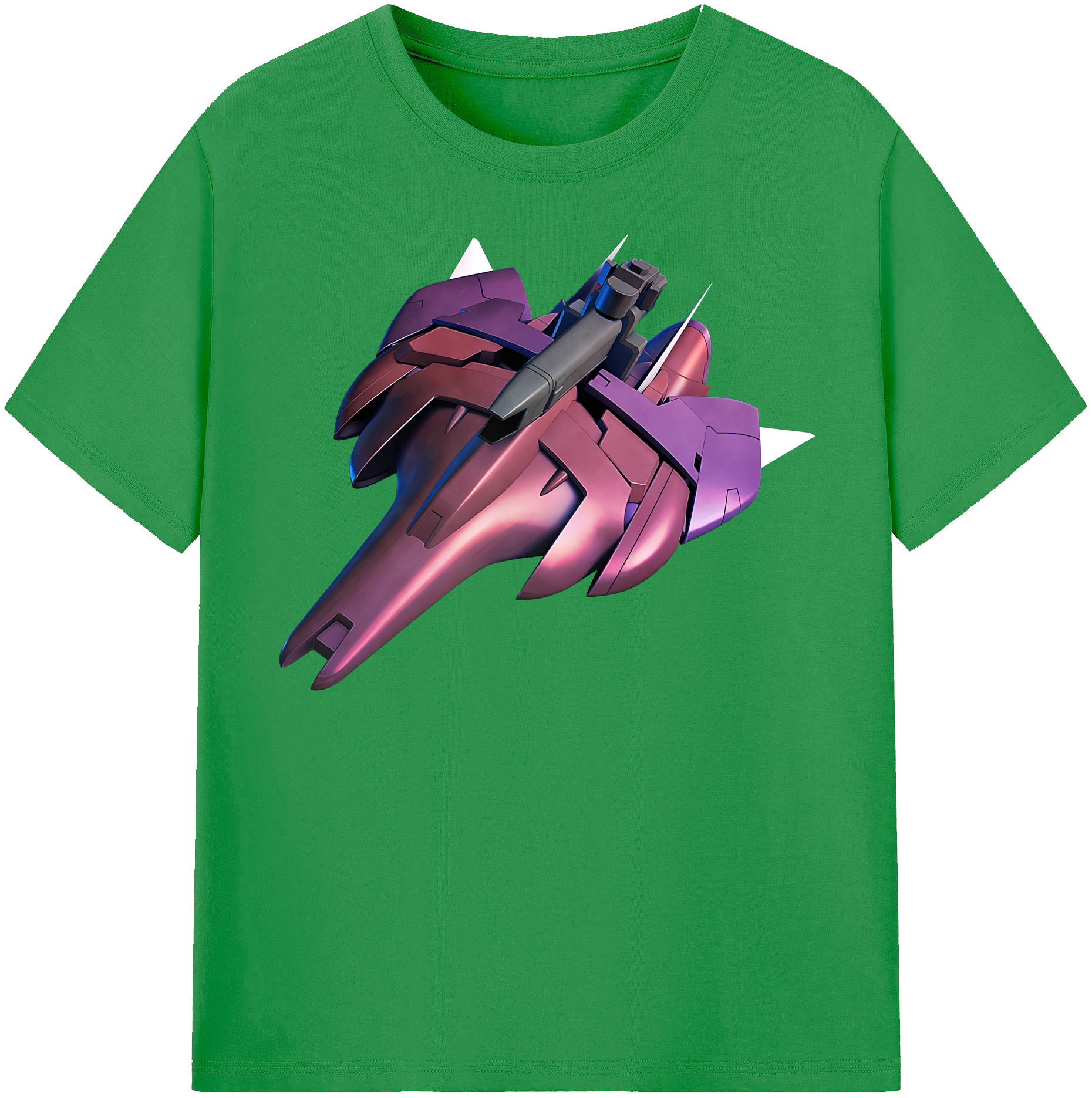 （画像用） 機動戦士ガンダム Mobile Suit Gundam レディースカジュアルプリントTシャツ（綿100％）