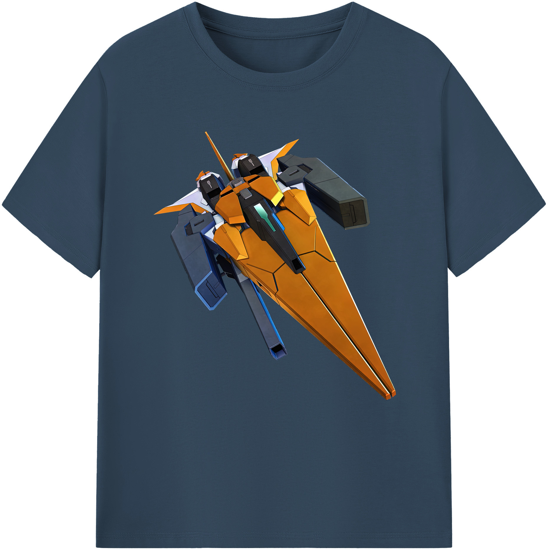 （画像用） 機動戦士ガンダム Mobile Suit Gundam レディースカジュアルプリントTシャツ（綿100％）