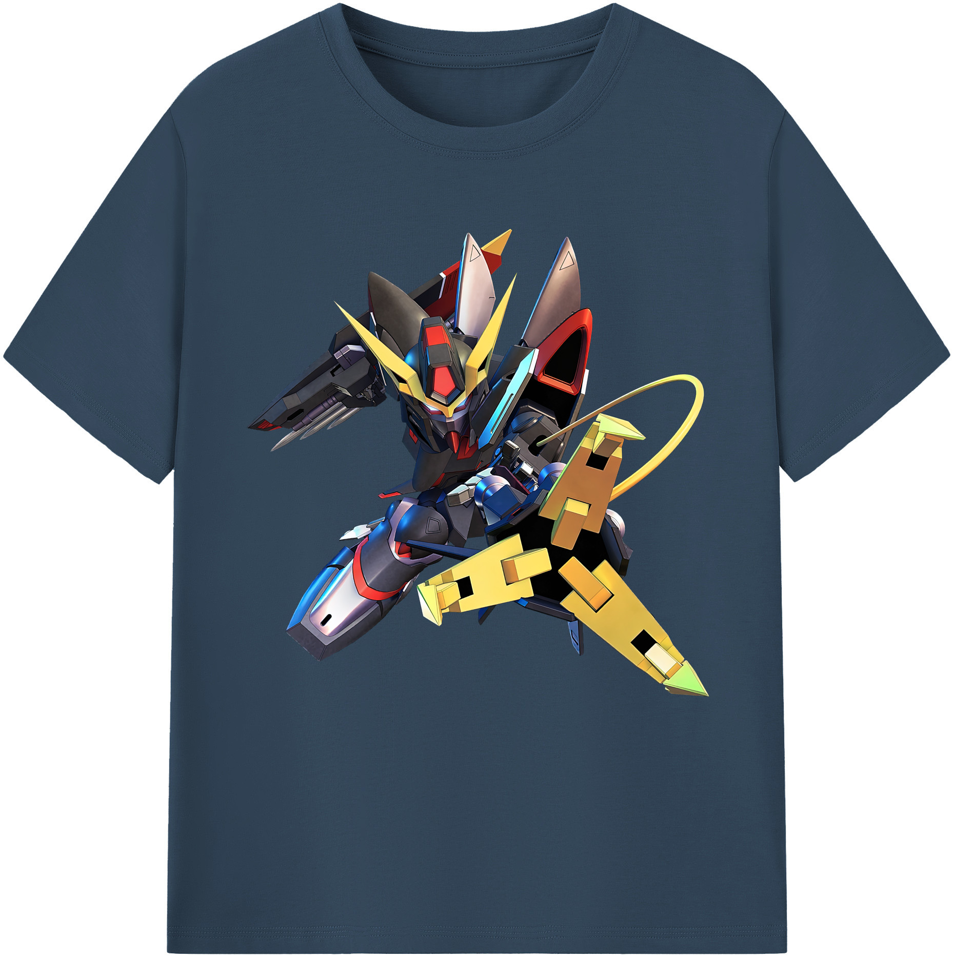 （画像用） 機動戦士ガンダム Mobile Suit Gundam レディースカジュアルプリントTシャツ（綿100％）