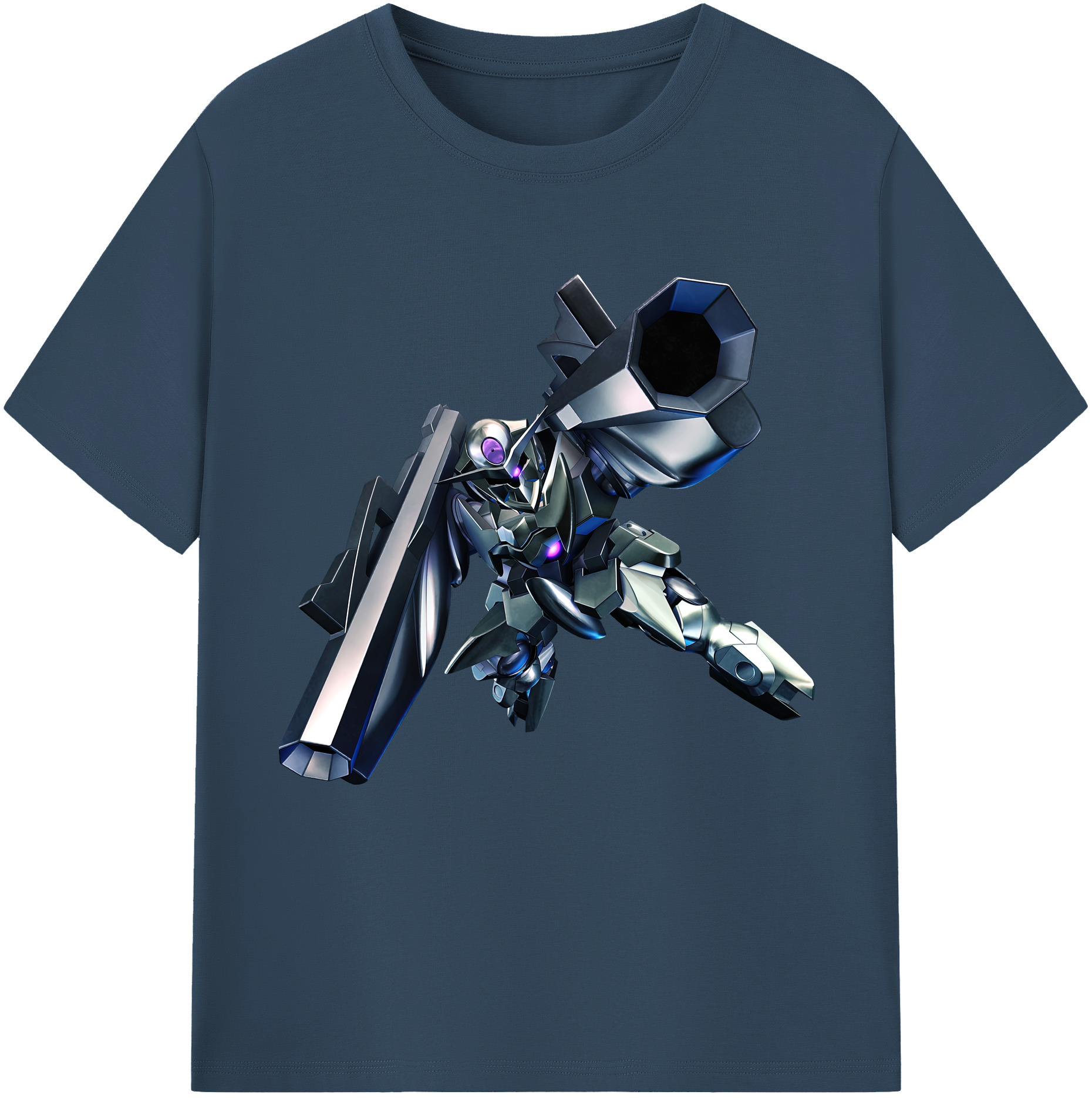 （画像用） 機動戦士ガンダム Mobile Suit Gundam レディースカジュアルプリントTシャツ（綿100％）
