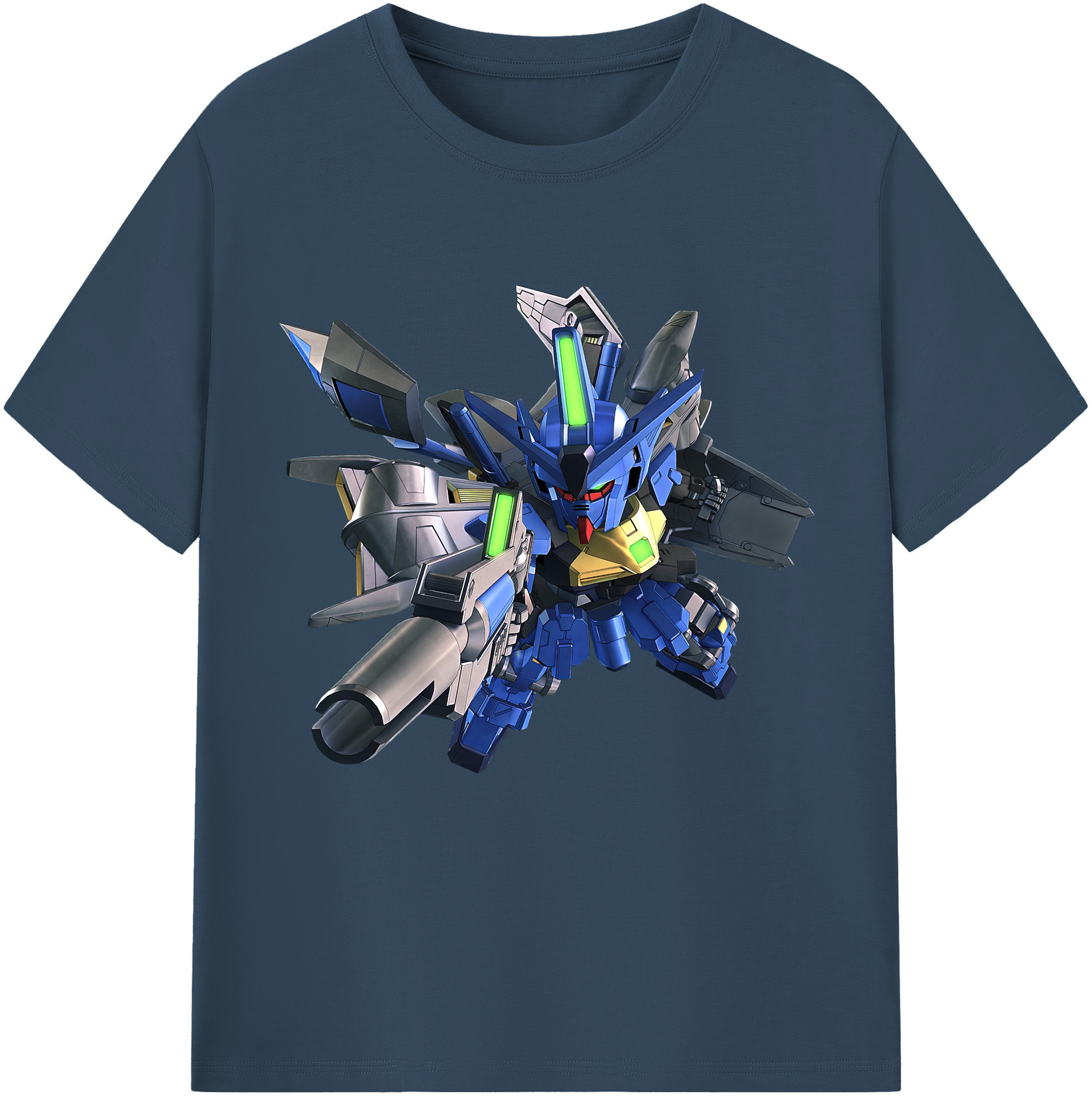 （画像用） 機動戦士ガンダム Mobile Suit Gundam レディースカジュアルプリントTシャツ（綿100％）