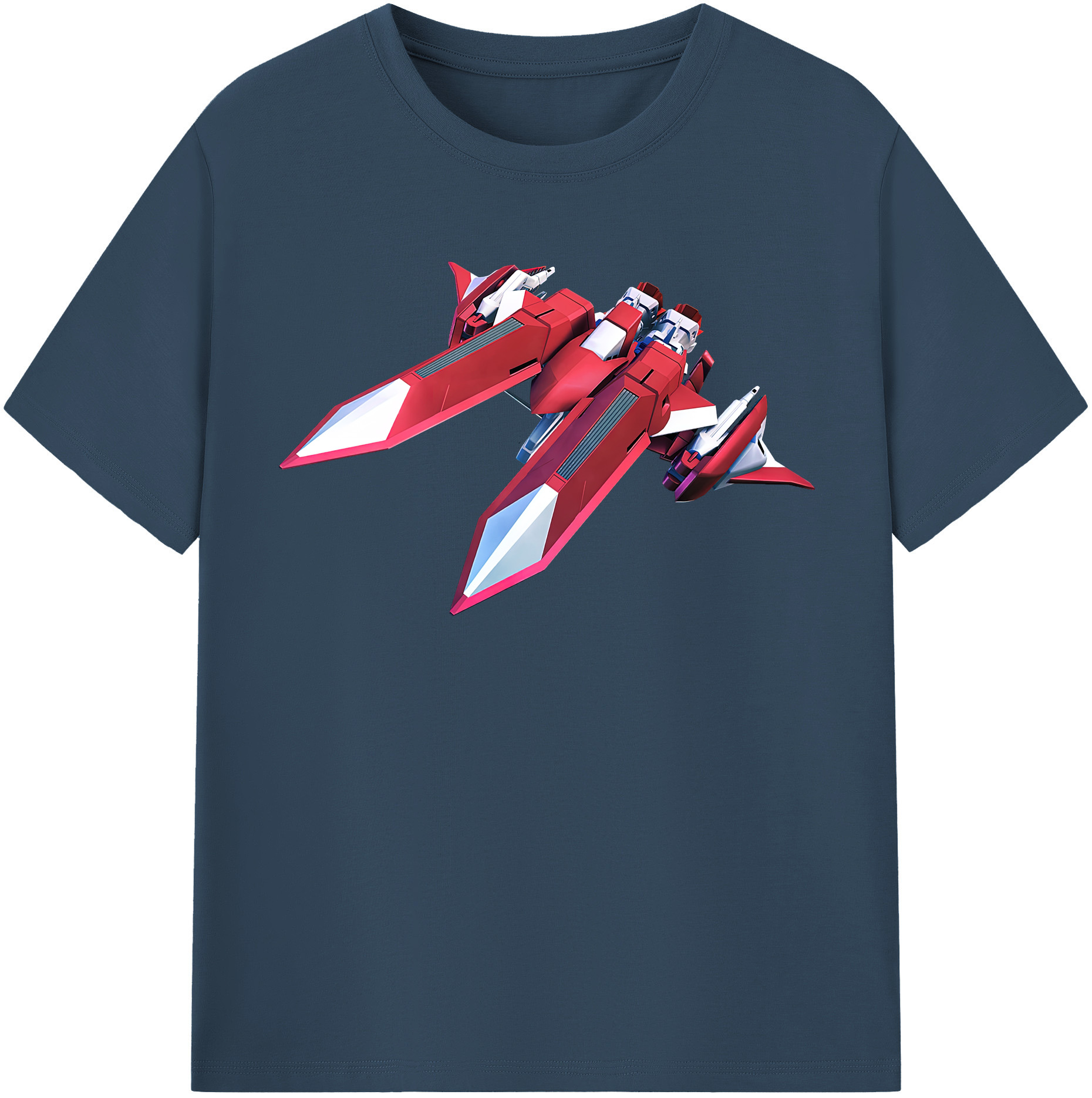 （画像用） 機動戦士ガンダム Mobile Suit Gundam レディースカジュアルプリントTシャツ（綿100％）