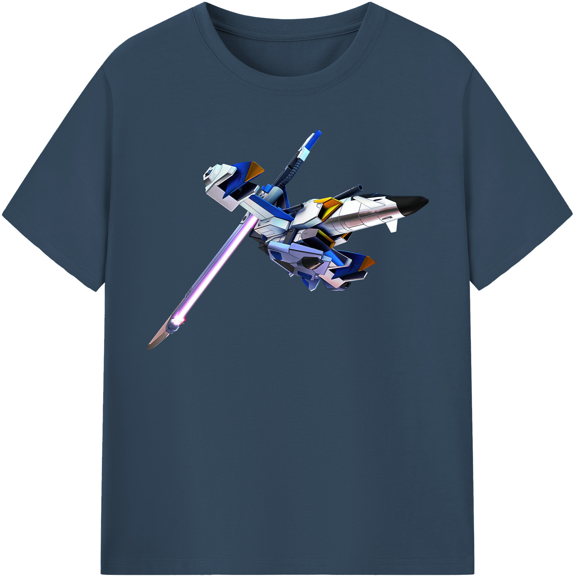 （画像用） 機動戦士ガンダム Mobile Suit Gundam レディースカジュアルプリントTシャツ（綿100％）