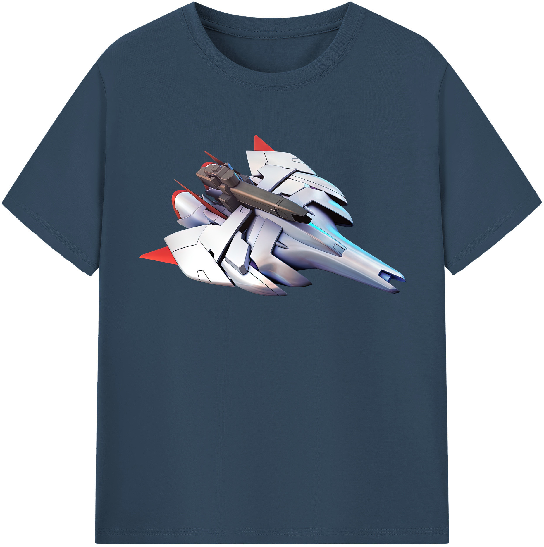 （画像用） 機動戦士ガンダム Mobile Suit Gundam レディースカジュアルプリントTシャツ（綿100％）