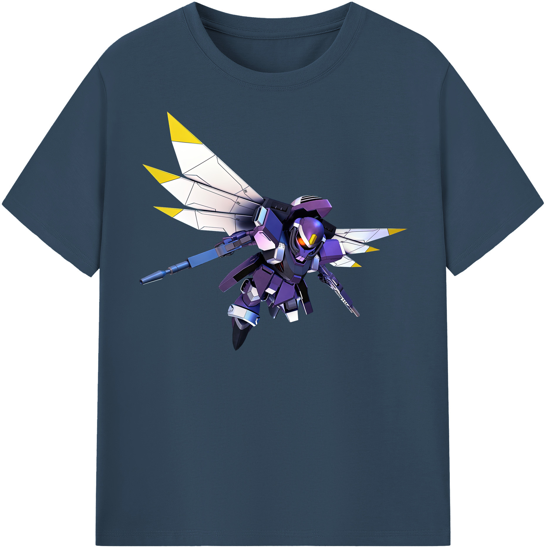 （画像用） 機動戦士ガンダム Mobile Suit Gundam レディースカジュアルプリントTシャツ（綿100％）