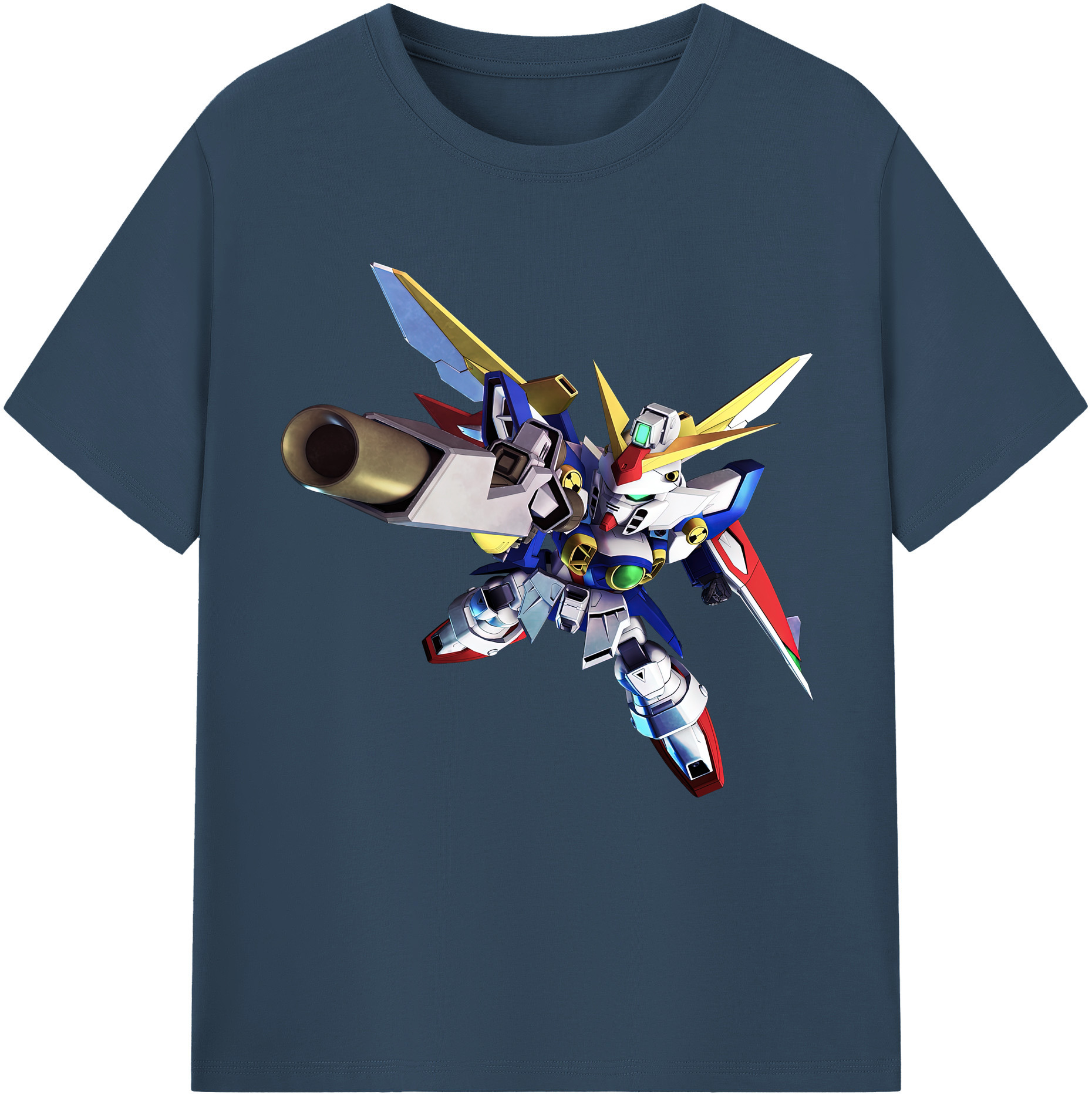 （画像用） 機動戦士ガンダム Mobile Suit Gundam レディースカジュアルプリントTシャツ（綿100％）