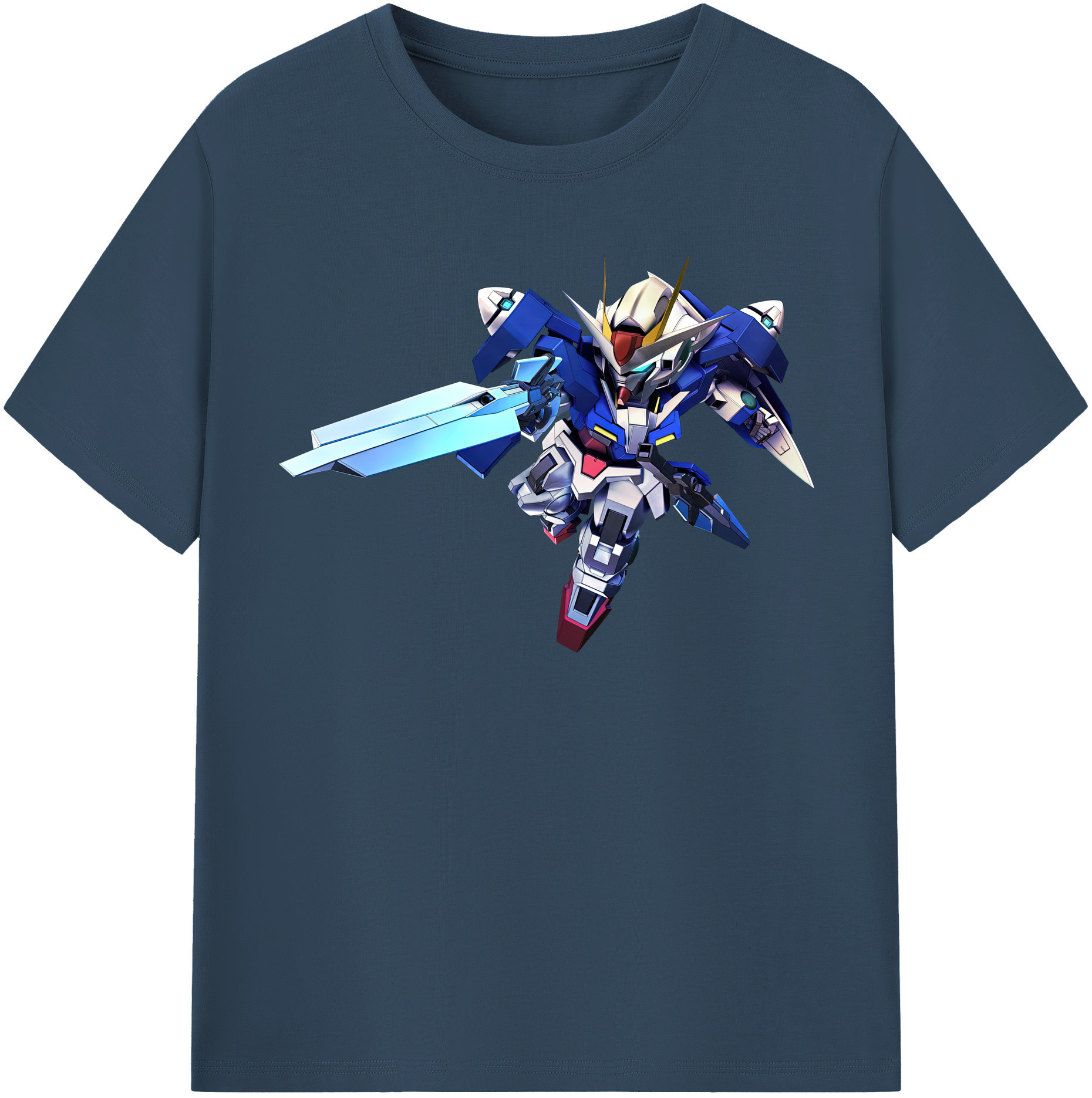 （画像用） 機動戦士ガンダム Mobile Suit Gundam レディースカジュアルプリントTシャツ（綿100％）