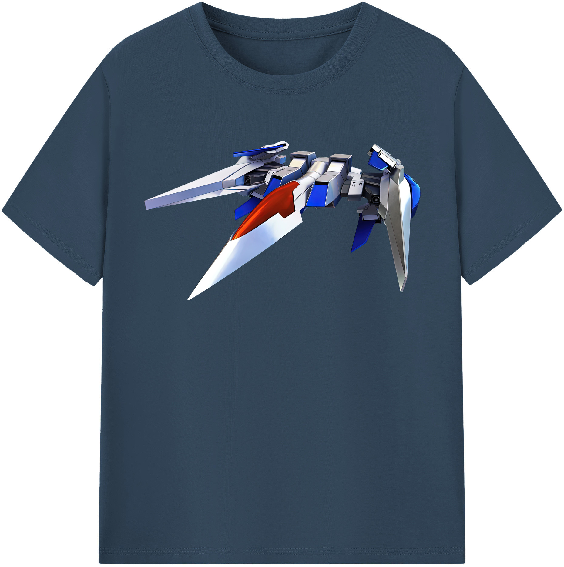 （画像用） 機動戦士ガンダム Mobile Suit Gundam レディースカジュアルプリントTシャツ（綿100％）