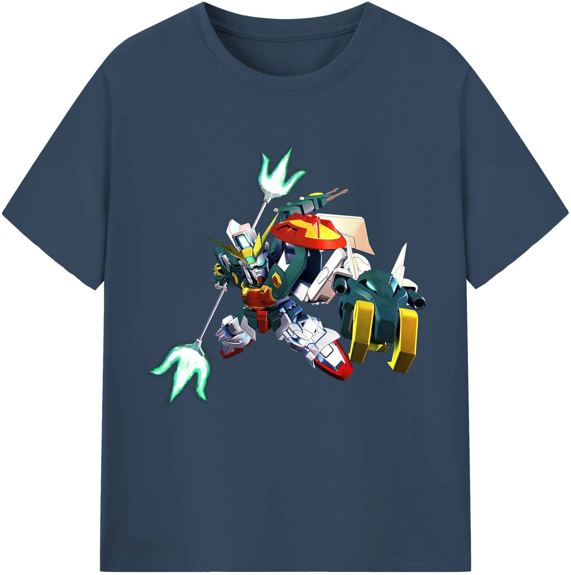 （画像用） 機動戦士ガンダム Mobile Suit Gundam レディースカジュアルプリントTシャツ（綿100％）