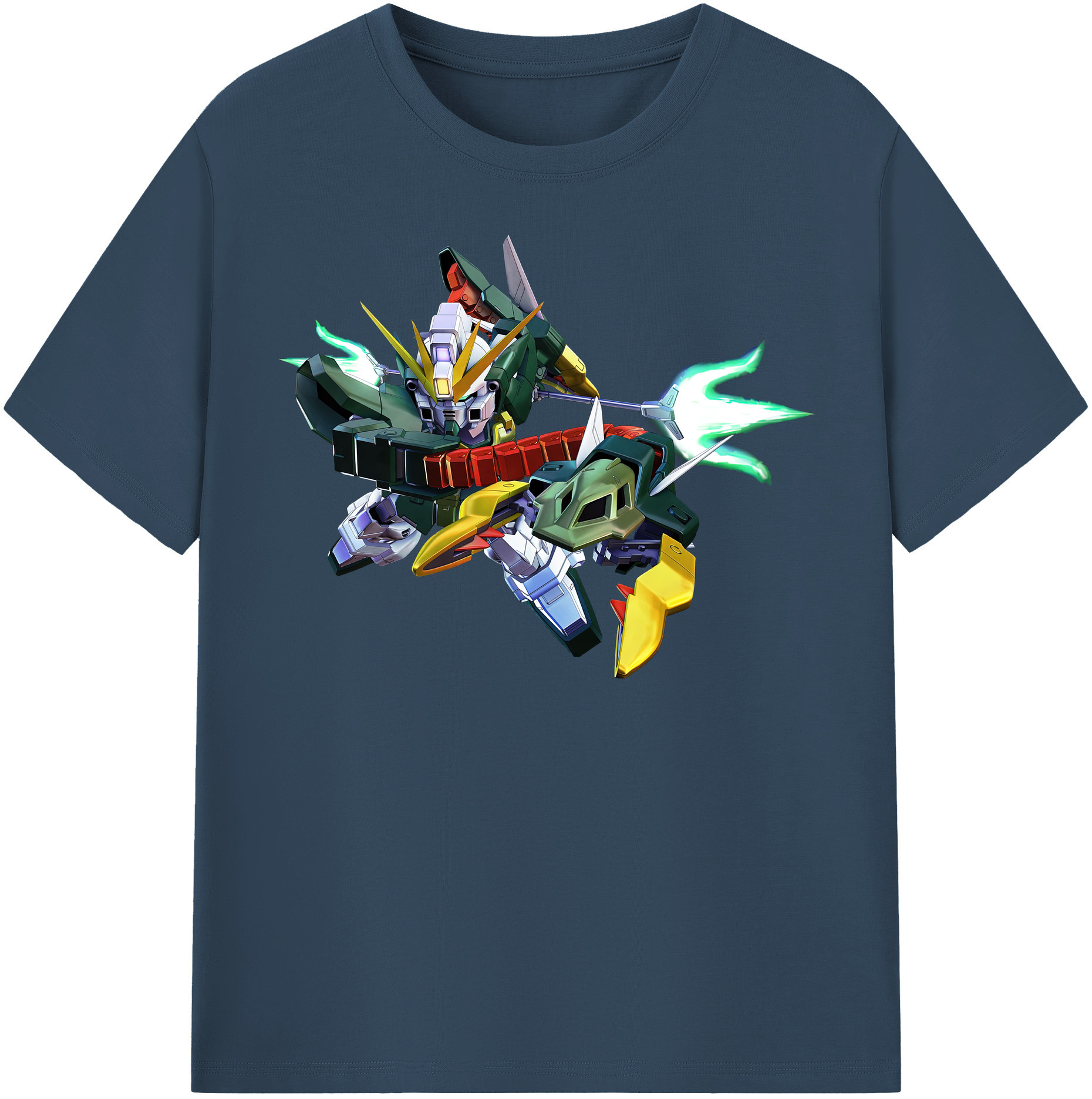 （画像用） 機動戦士ガンダム Mobile Suit Gundam レディースカジュアルプリントTシャツ（綿100％）