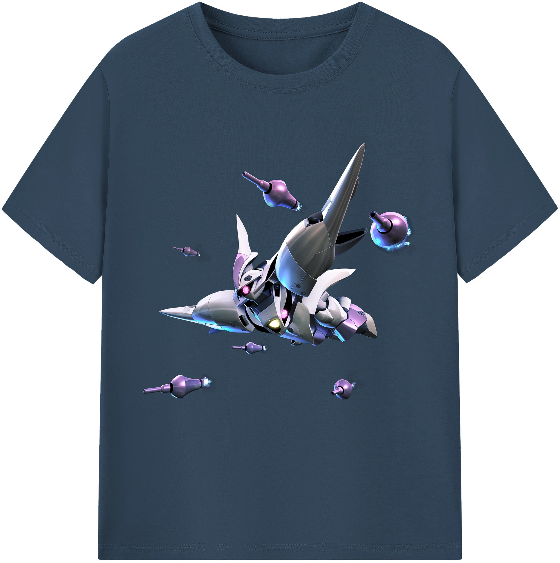 （画像用） 機動戦士ガンダム Mobile Suit Gundam レディースカジュアルプリントTシャツ（綿100％）