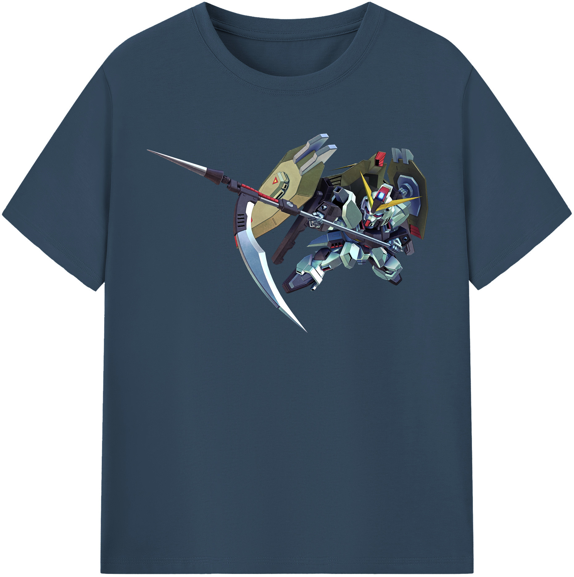 （画像用） 機動戦士ガンダム Mobile Suit Gundam レディースカジュアルプリントTシャツ（綿100％）