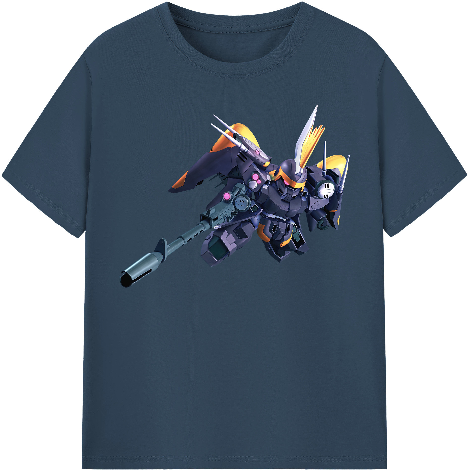 （画像用） 機動戦士ガンダム Mobile Suit Gundam レディースカジュアルプリントTシャツ（綿100％）