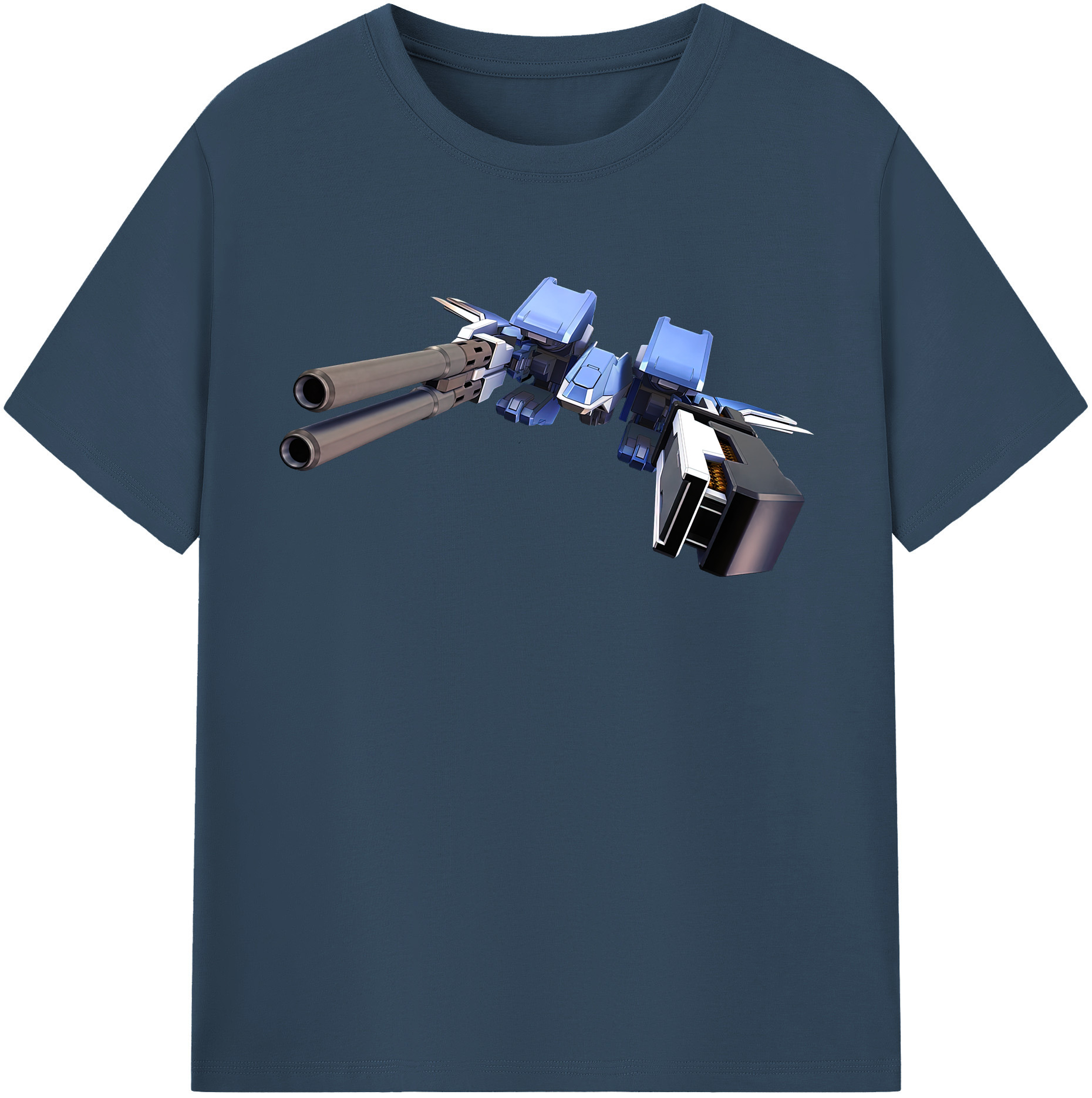 （画像用） 機動戦士ガンダム Mobile Suit Gundam レディースカジュアルプリントTシャツ（綿100％）