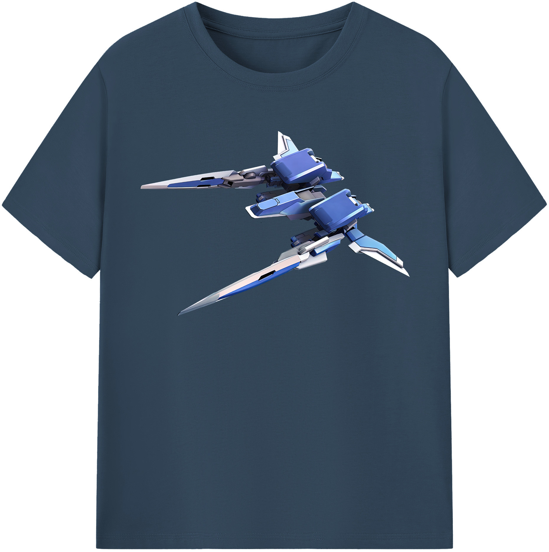 （画像用） 機動戦士ガンダム Mobile Suit Gundam レディースカジュアルプリントTシャツ（綿100％）