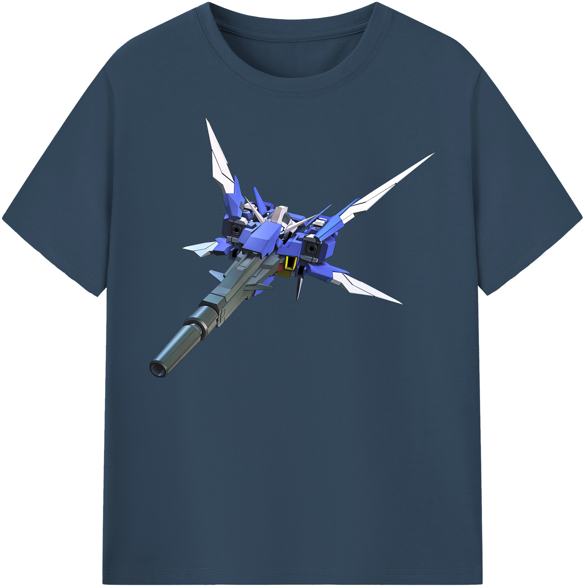 （画像用） 機動戦士ガンダム Mobile Suit Gundam レディースカジュアルプリントTシャツ（綿100％）