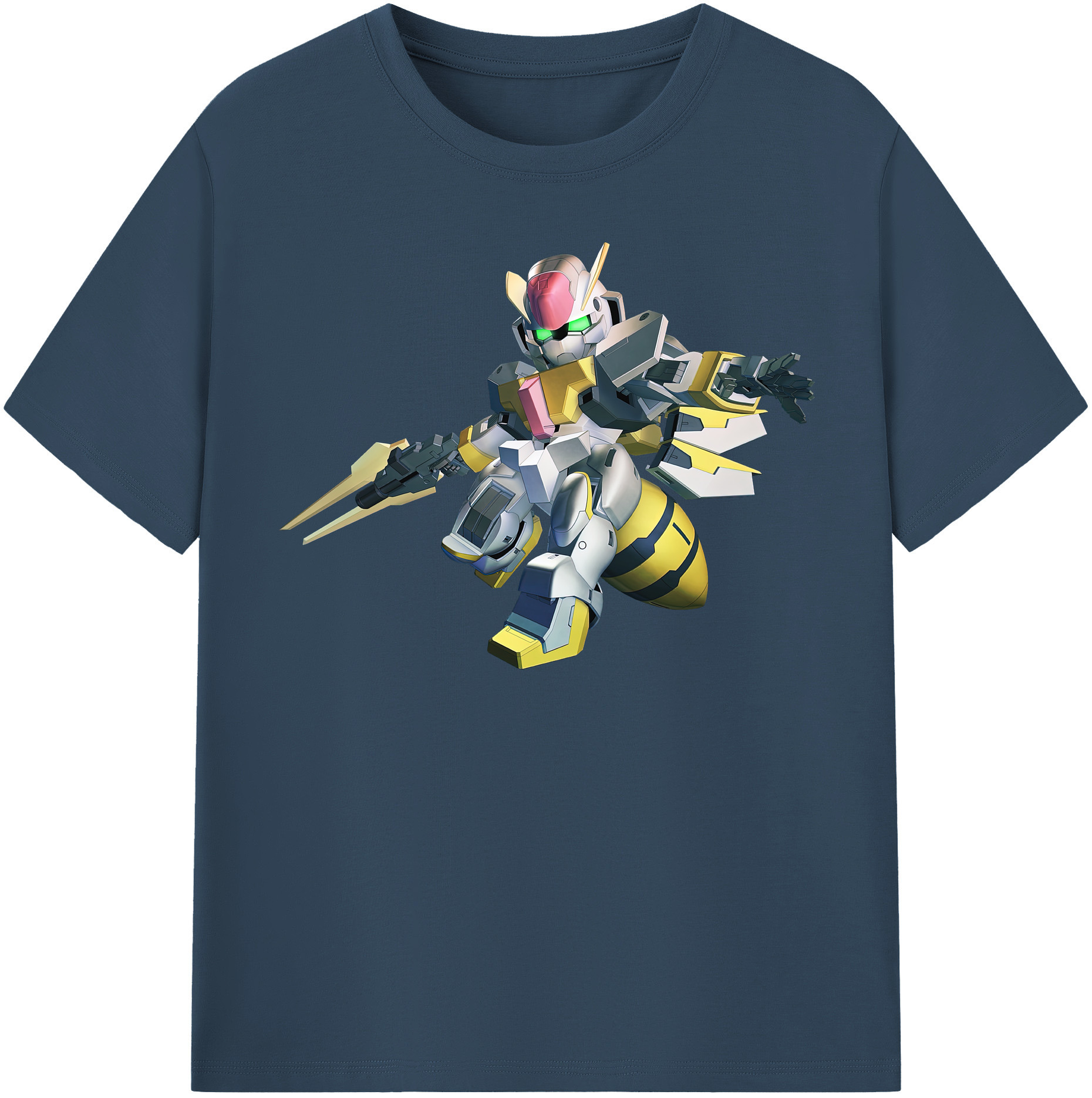 （画像用） 機動戦士ガンダム Mobile Suit Gundam レディースカジュアルプリントTシャツ（綿100％）