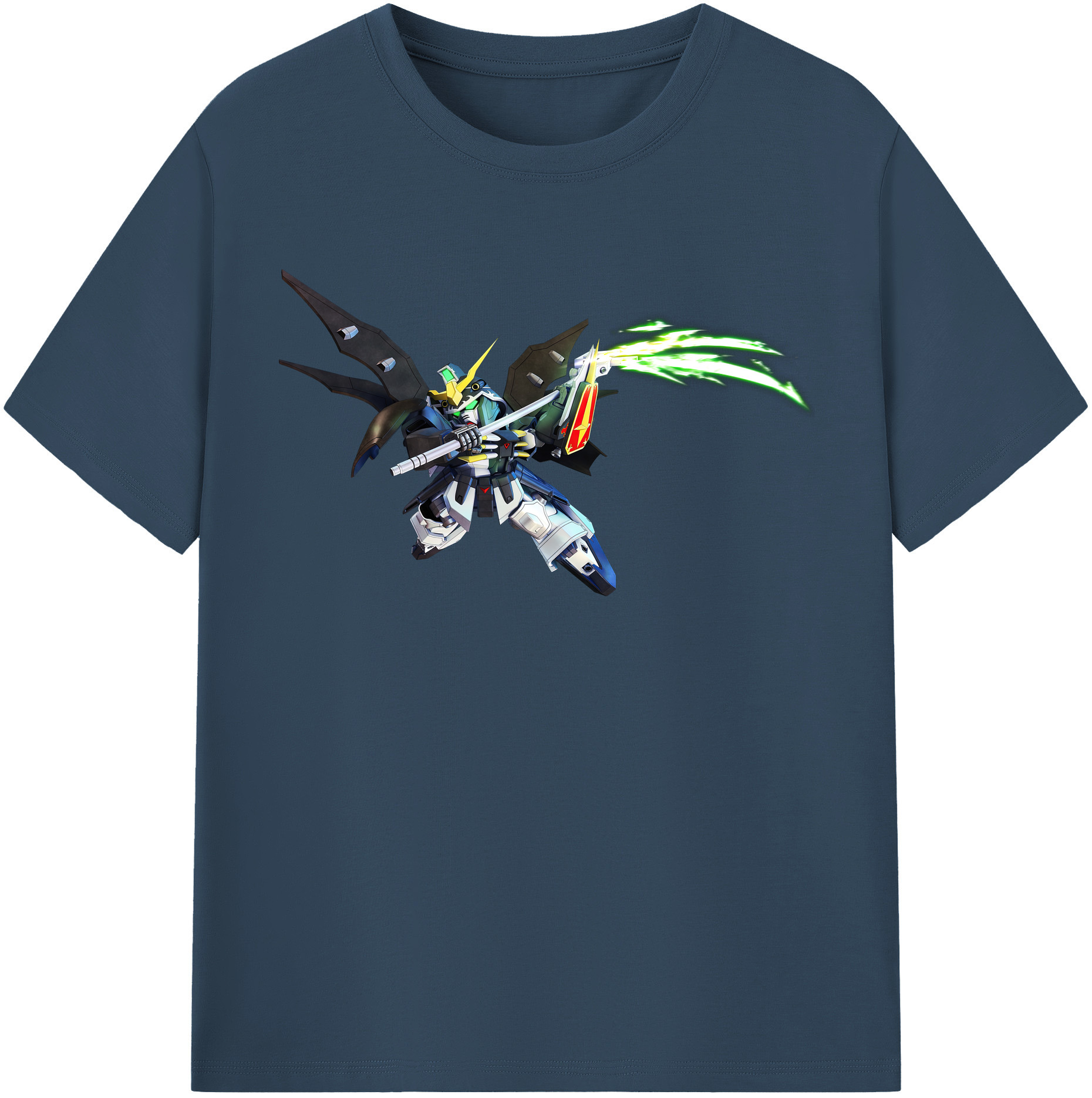 （画像用） 機動戦士ガンダム Mobile Suit Gundam レディースカジュアルプリントTシャツ（綿100％）