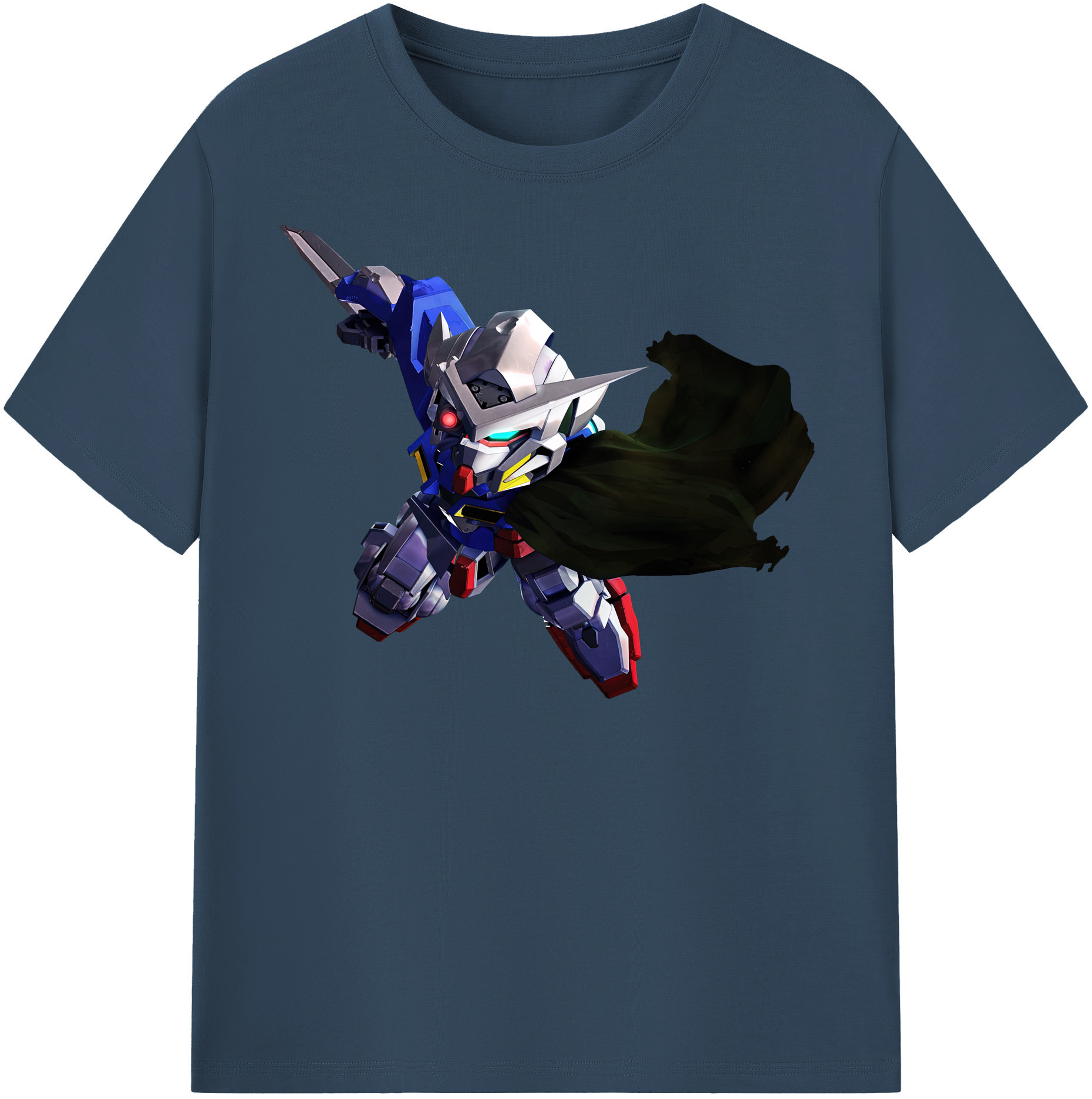 （画像用） 機動戦士ガンダム Mobile Suit Gundam レディースカジュアルプリントTシャツ（綿100％）