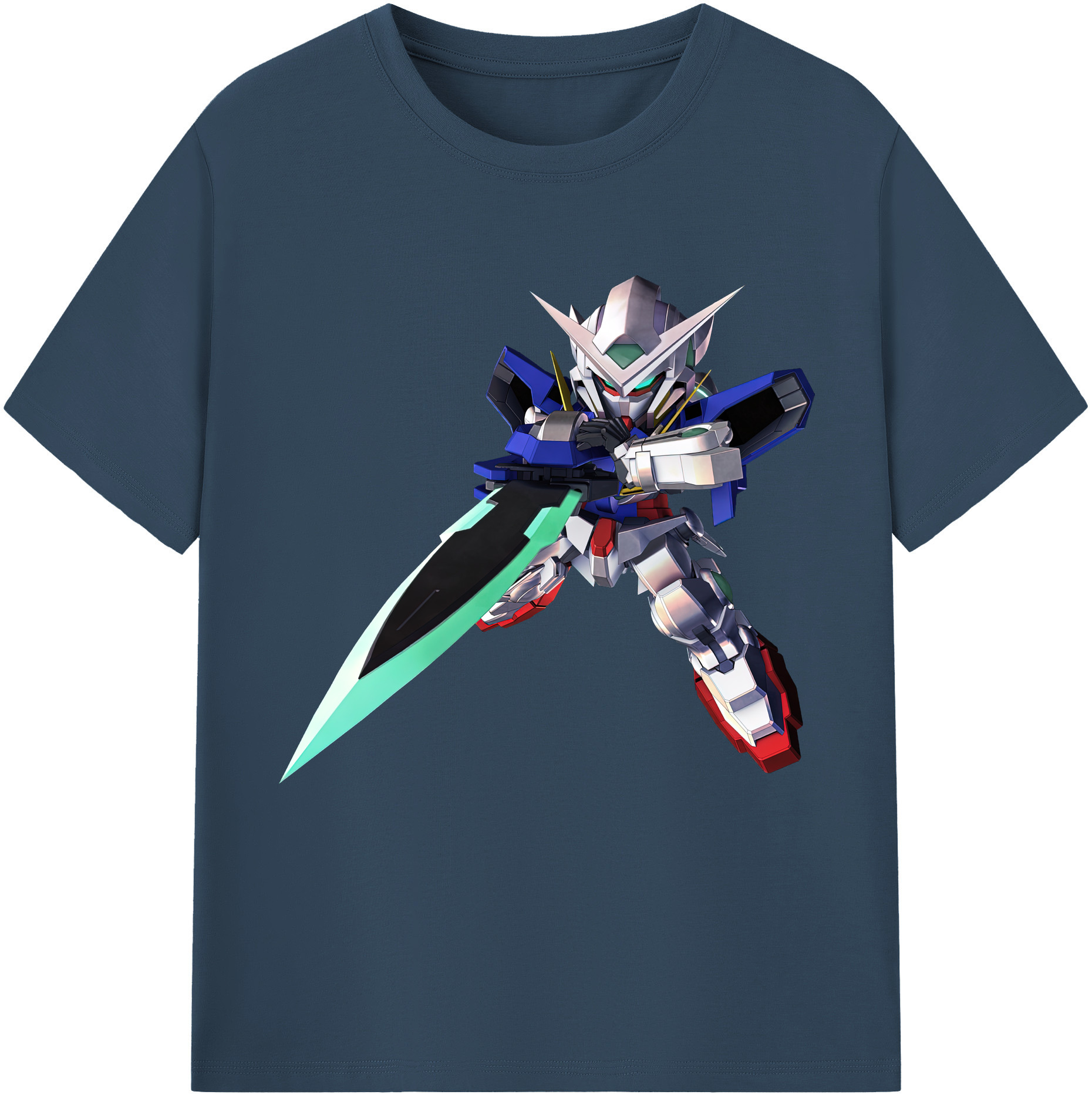 （画像用） 機動戦士ガンダム Mobile Suit Gundam レディースカジュアルプリントTシャツ（綿100％）