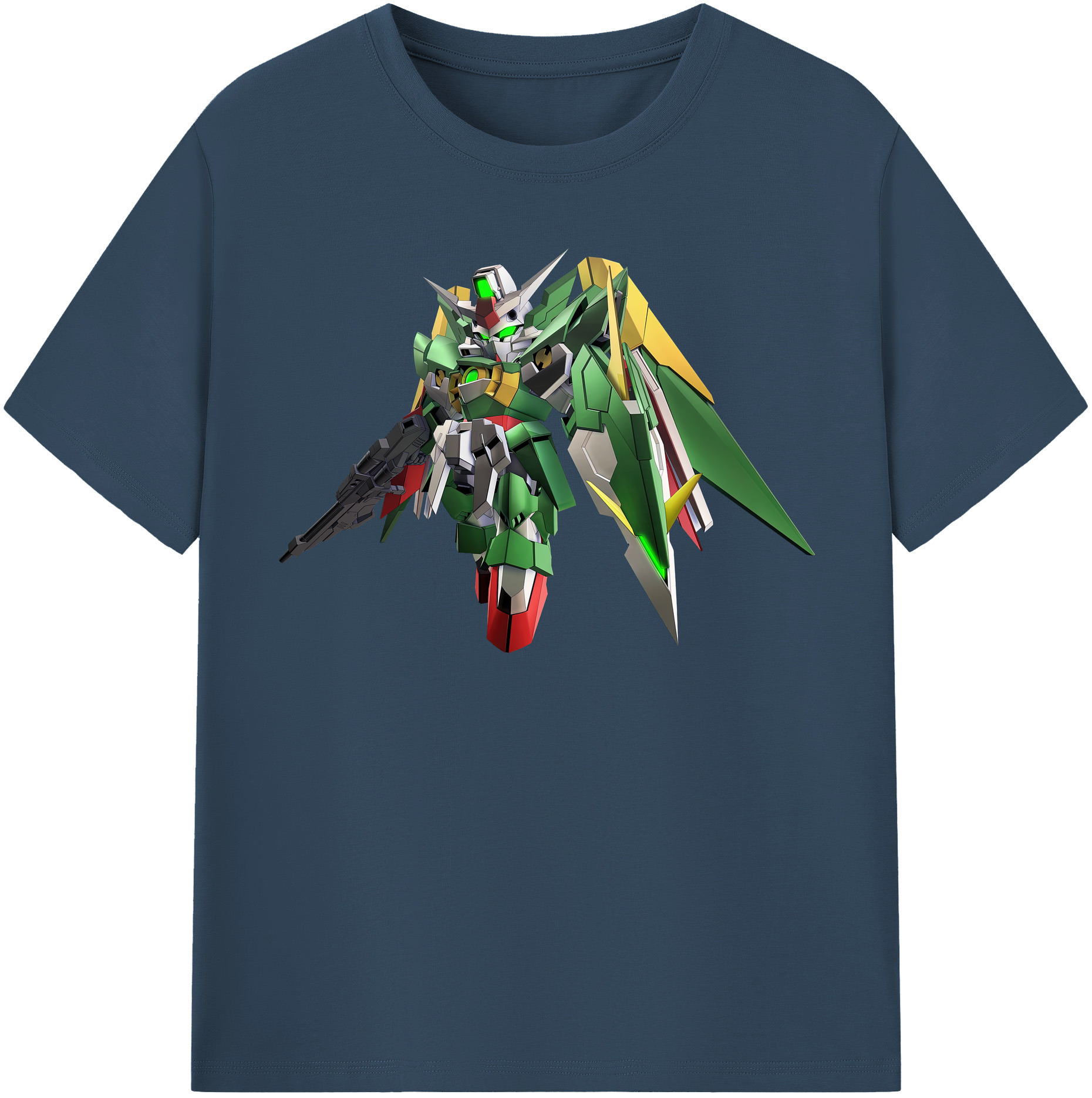 （画像用） 機動戦士ガンダム Mobile Suit Gundam レディースカジュアルプリントTシャツ（綿100％）