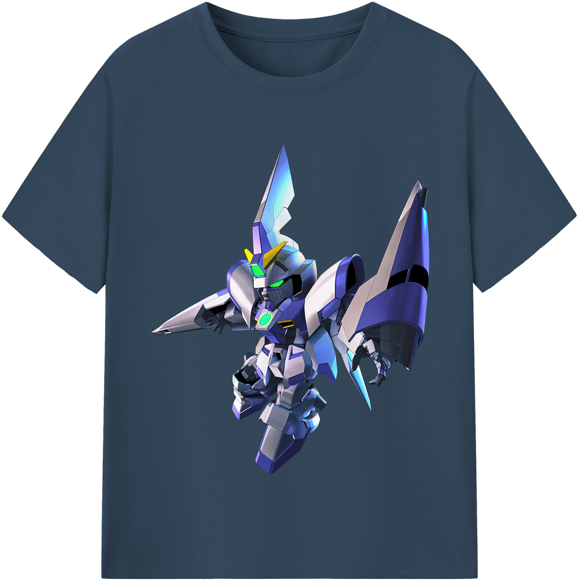 （画像用） 機動戦士ガンダム Mobile Suit Gundam レディースカジュアルプリントTシャツ（綿100％）