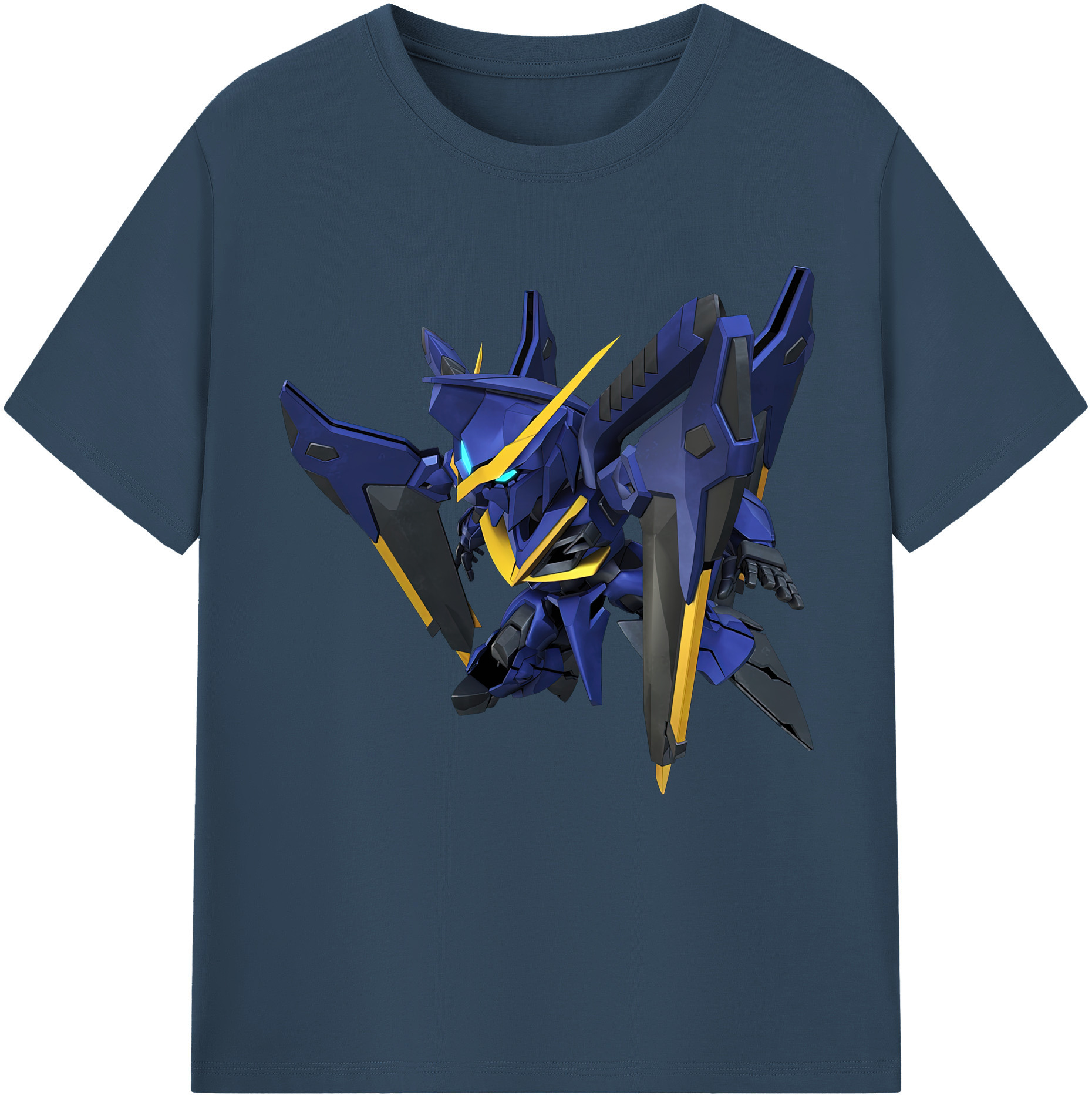 （画像用） 機動戦士ガンダム Mobile Suit Gundam レディースカジュアルプリントTシャツ（綿100％）