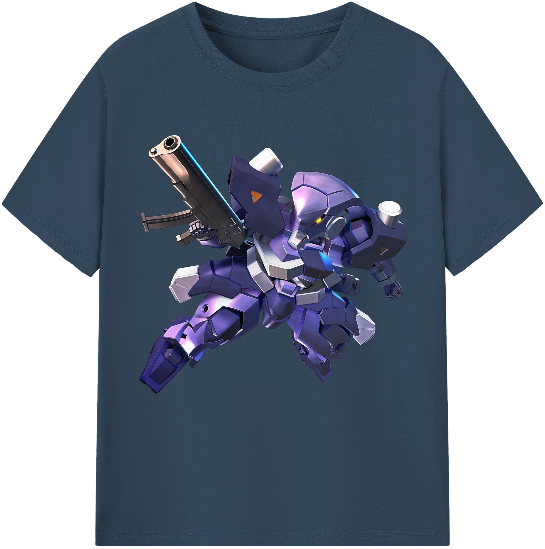 （画像用） 機動戦士ガンダム Mobile Suit Gundam レディースカジュアルプリントTシャツ（綿100％）