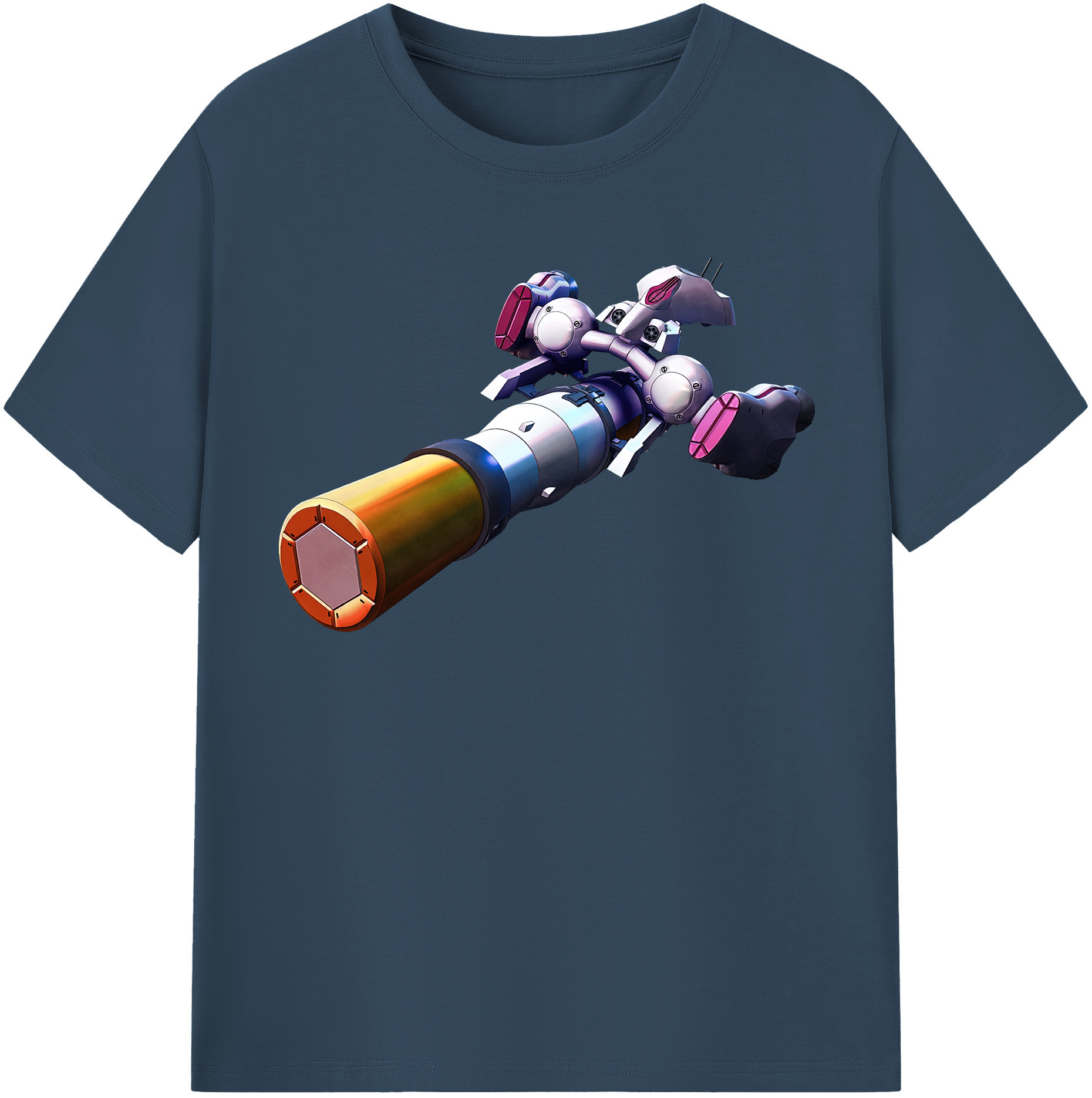 （画像用） 機動戦士ガンダム Mobile Suit Gundam レディースカジュアルプリントTシャツ（綿100％）