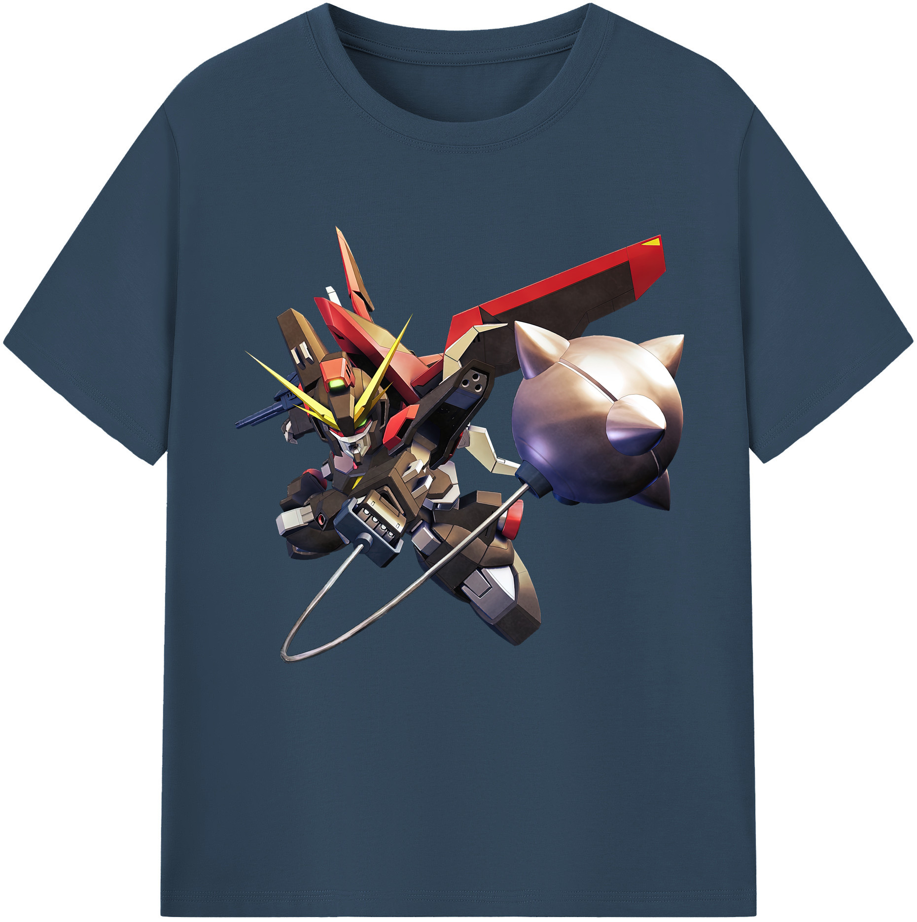 （画像用） 機動戦士ガンダム Mobile Suit Gundam レディースカジュアルプリントTシャツ（綿100％）