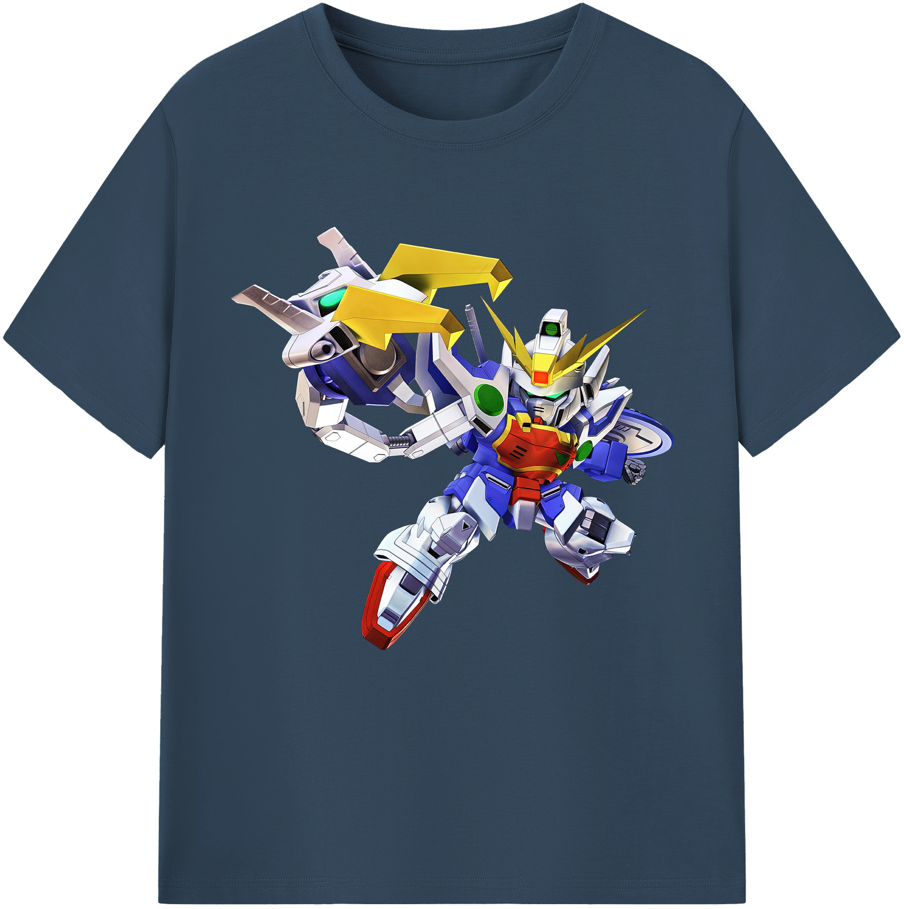 （画像用） 機動戦士ガンダム Mobile Suit Gundam レディースカジュアルプリントTシャツ（綿100％）