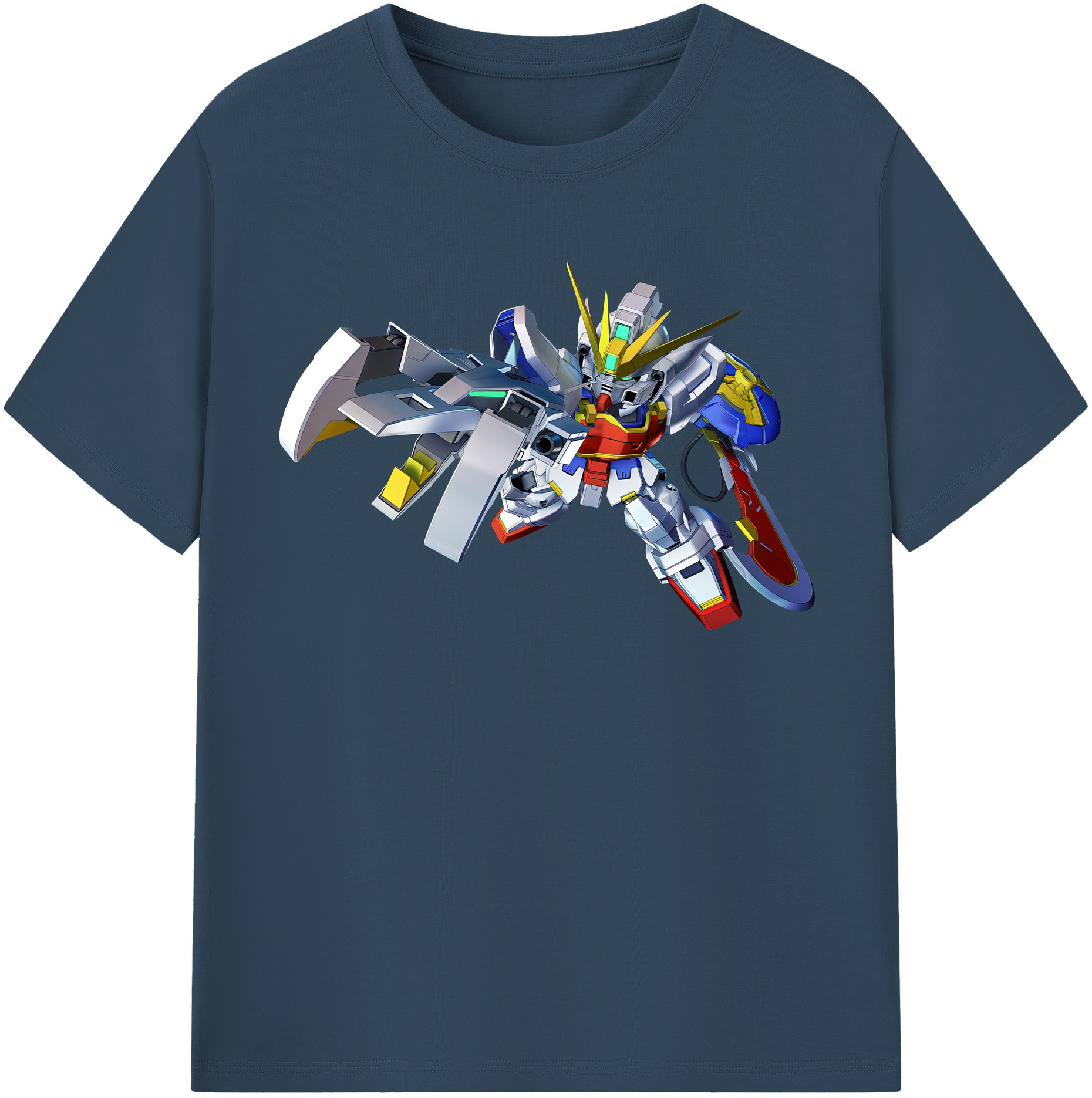 （画像用） 機動戦士ガンダム Mobile Suit Gundam レディースカジュアルプリントTシャツ（綿100％）