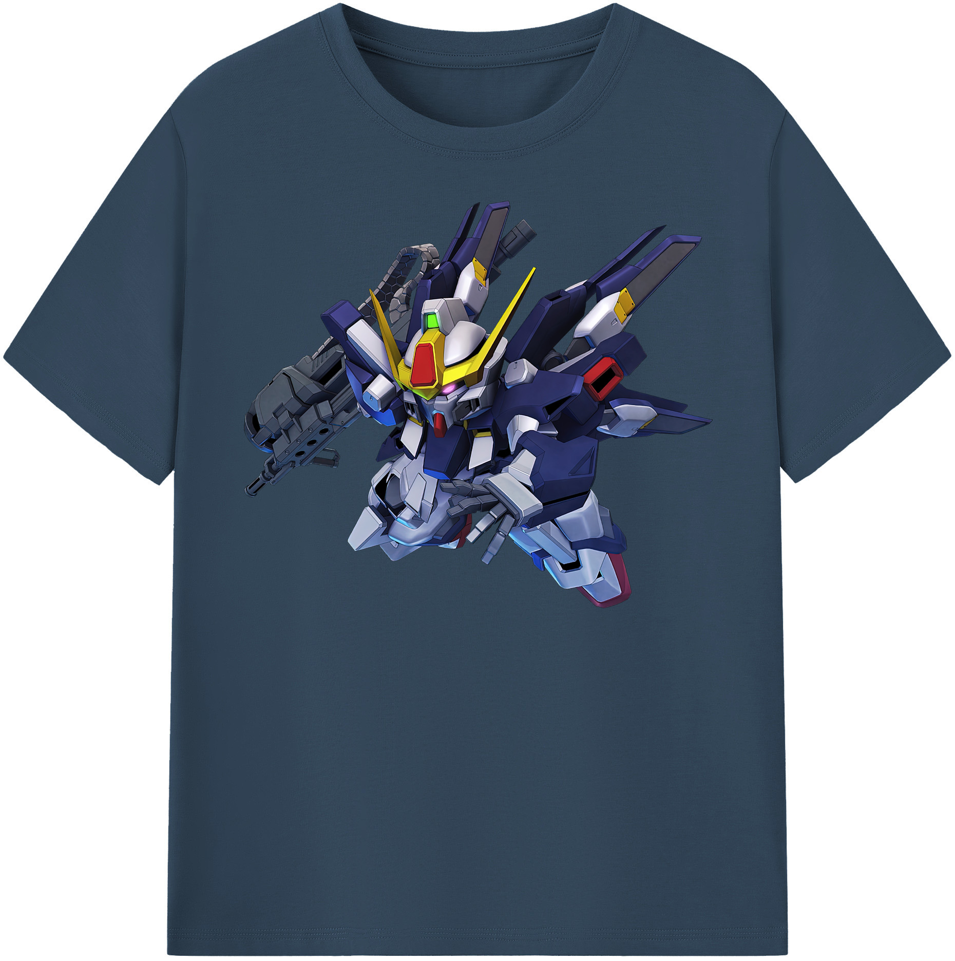 （画像用） 機動戦士ガンダム Mobile Suit Gundam レディースカジュアルプリントTシャツ（綿100％）
