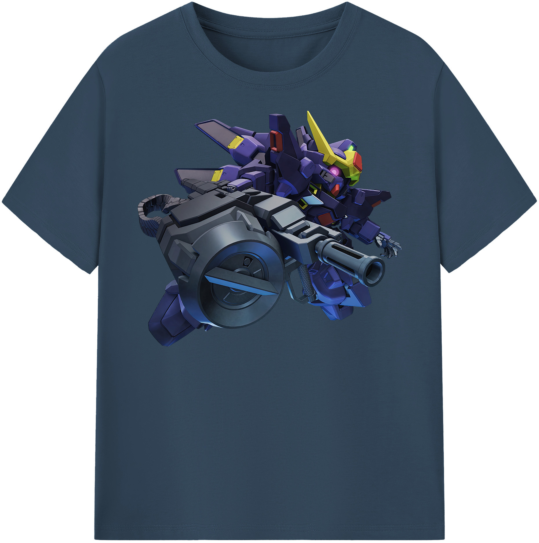 （画像用） 機動戦士ガンダム Mobile Suit Gundam レディースカジュアルプリントTシャツ（綿100％）