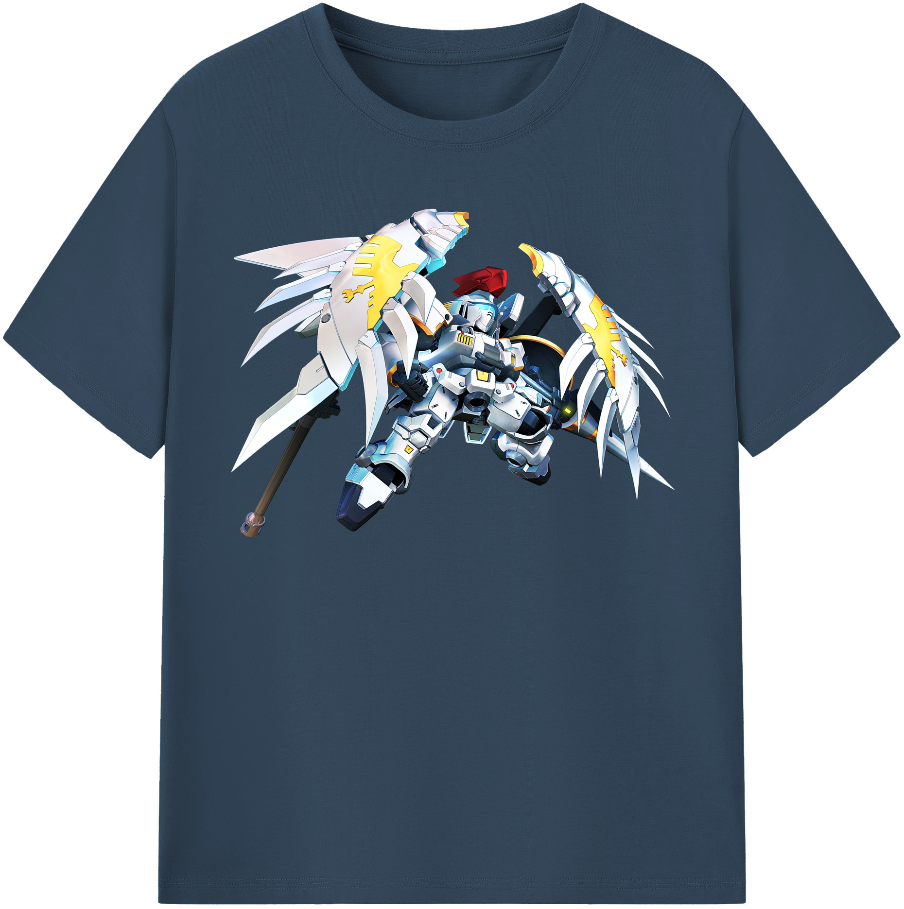（画像用） 機動戦士ガンダム Mobile Suit Gundam レディースカジュアルプリントTシャツ（綿100％）