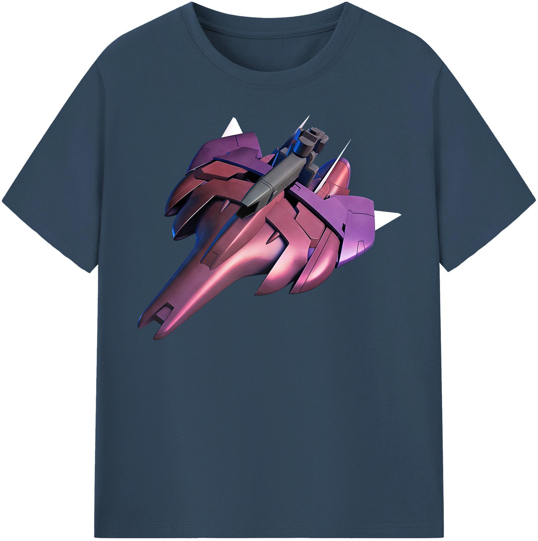 （画像用） 機動戦士ガンダム Mobile Suit Gundam レディースカジュアルプリントTシャツ（綿100％）