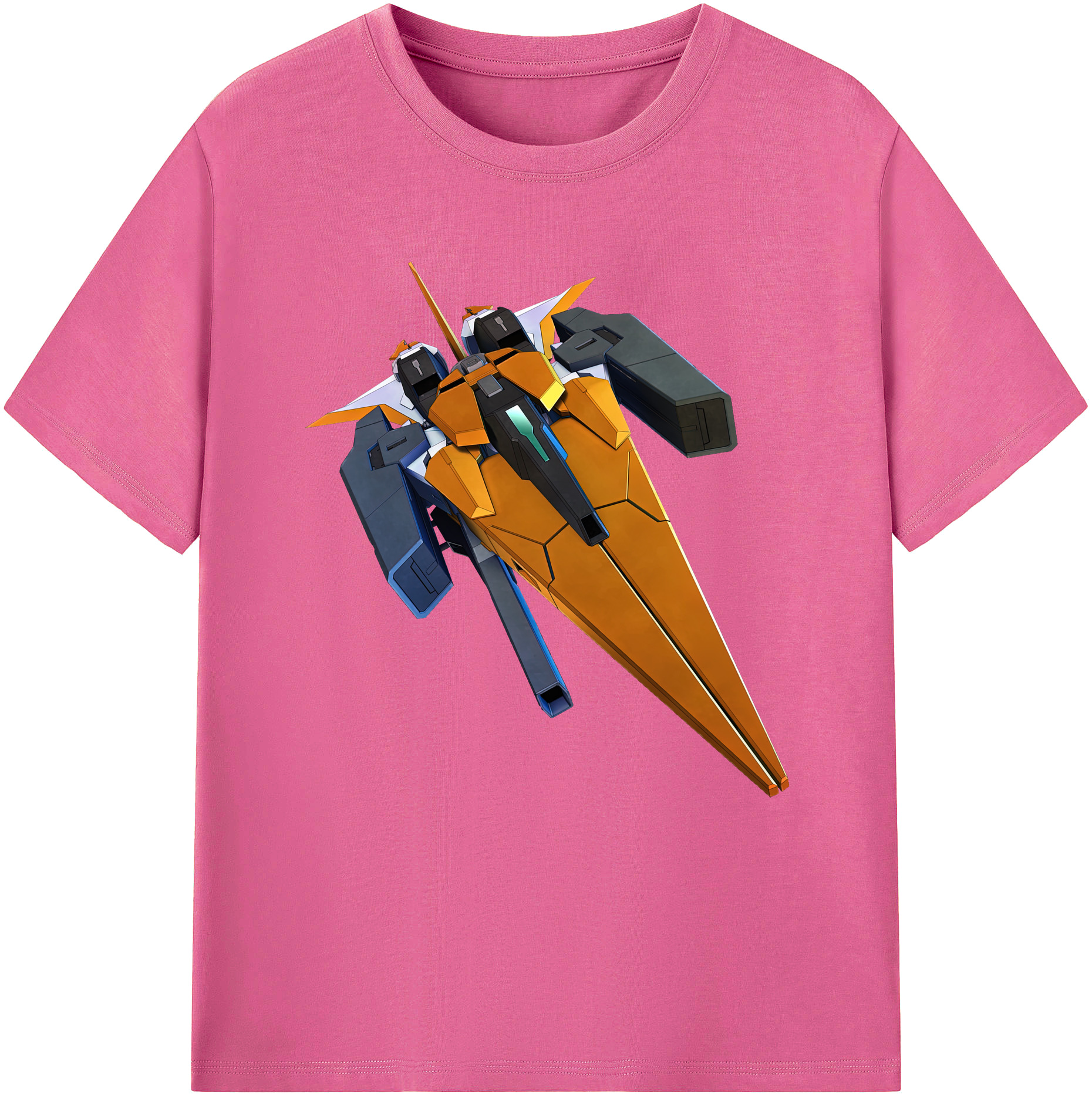 （画像用） 機動戦士ガンダム Mobile Suit Gundam レディースカジュアルプリントTシャツ（綿100％）
