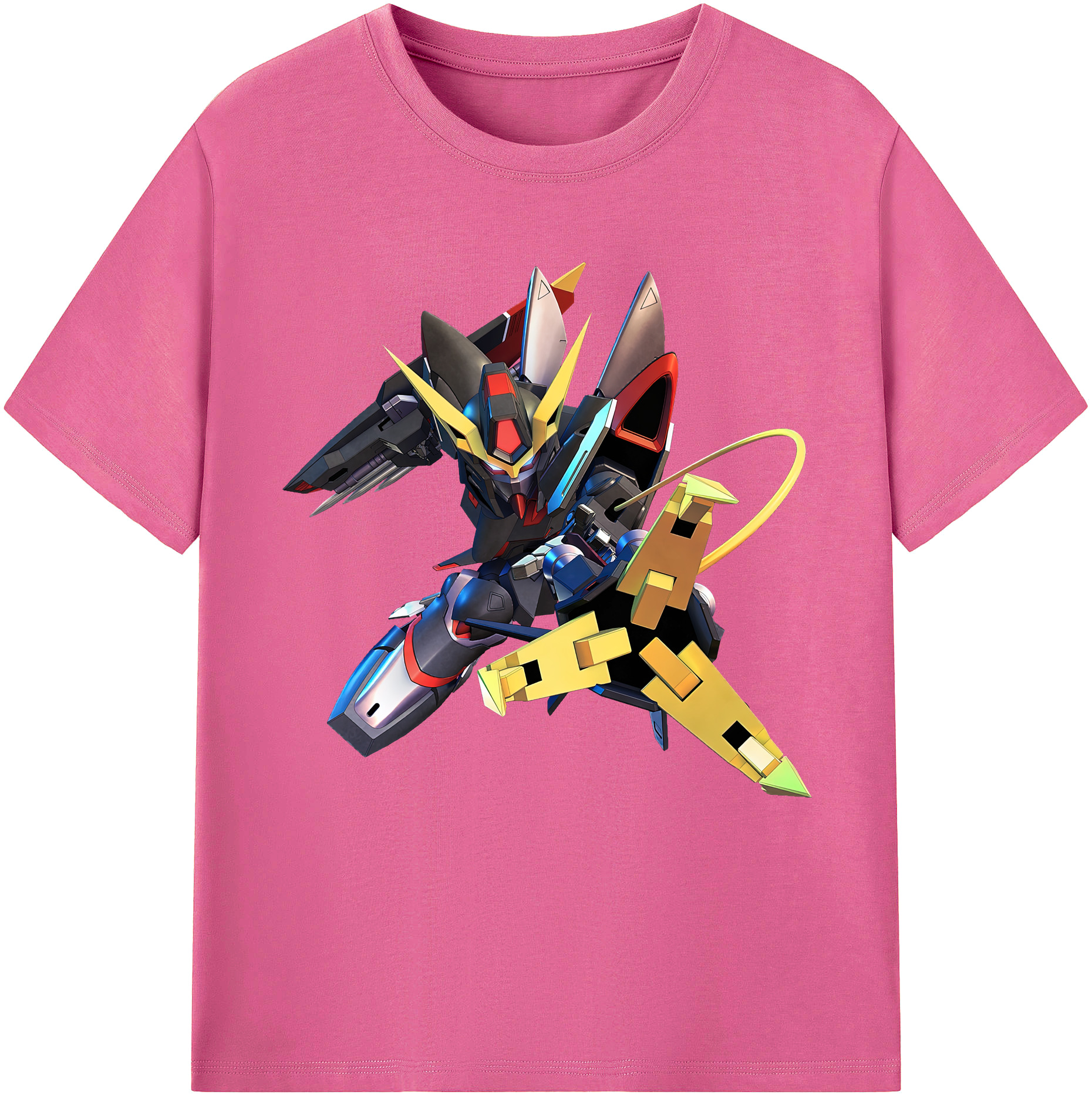 （画像用） 機動戦士ガンダム Mobile Suit Gundam レディースカジュアルプリントTシャツ（綿100％）