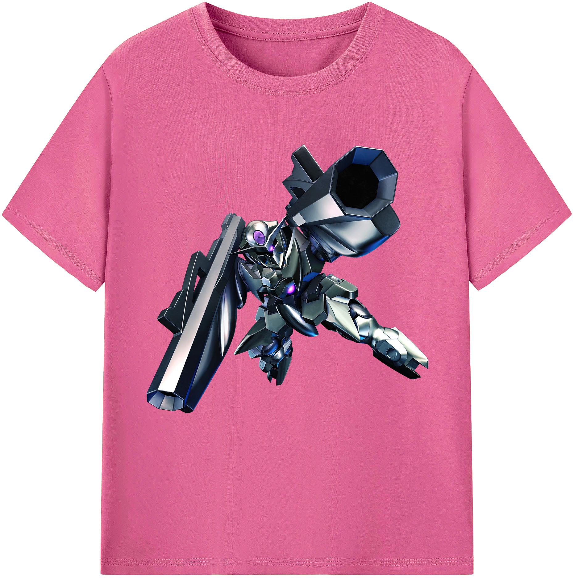 （画像用） 機動戦士ガンダム Mobile Suit Gundam レディースカジュアルプリントTシャツ（綿100％）