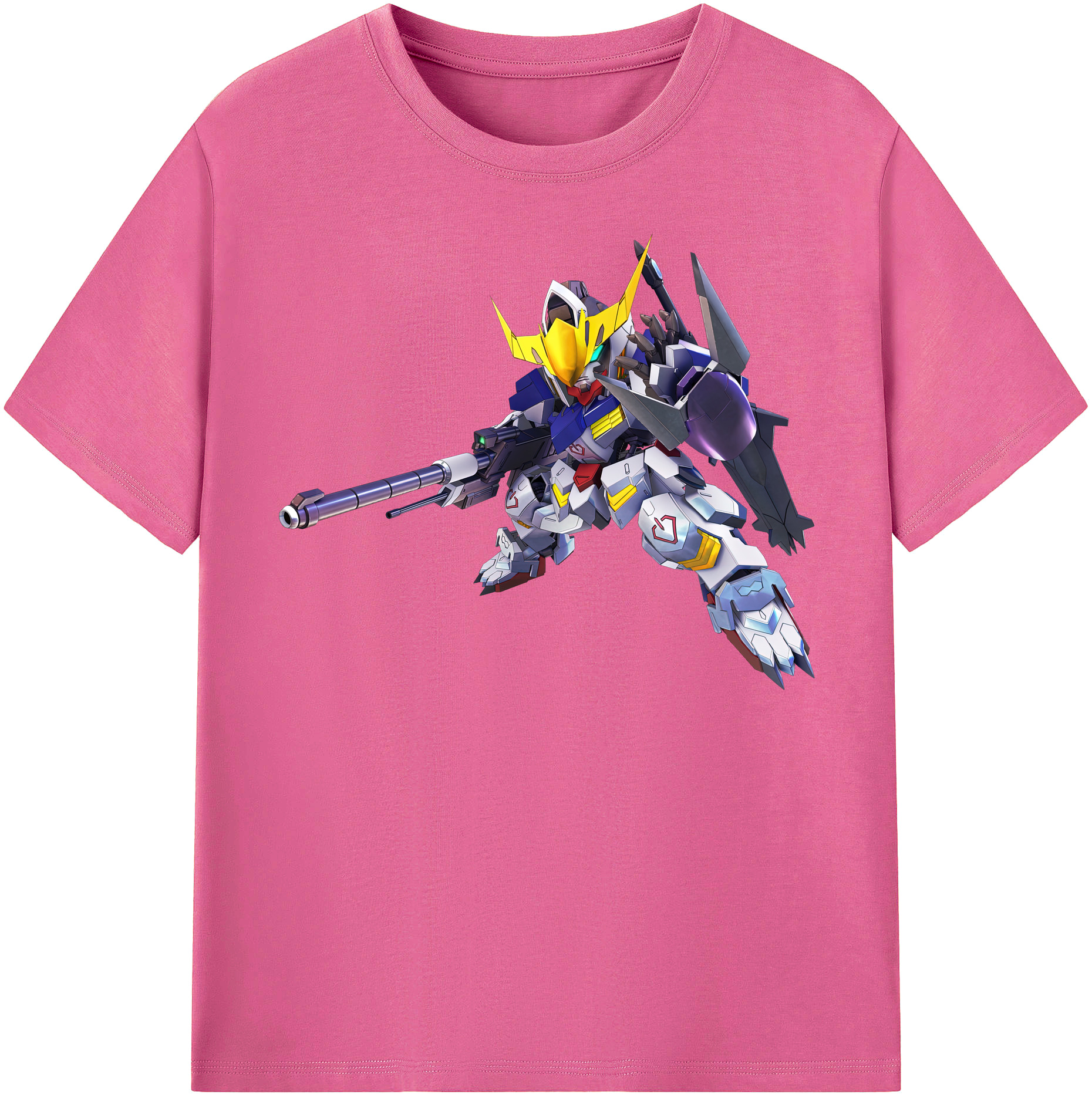（画像用） 機動戦士ガンダム Mobile Suit Gundam レディースカジュアルプリントTシャツ（綿100％）