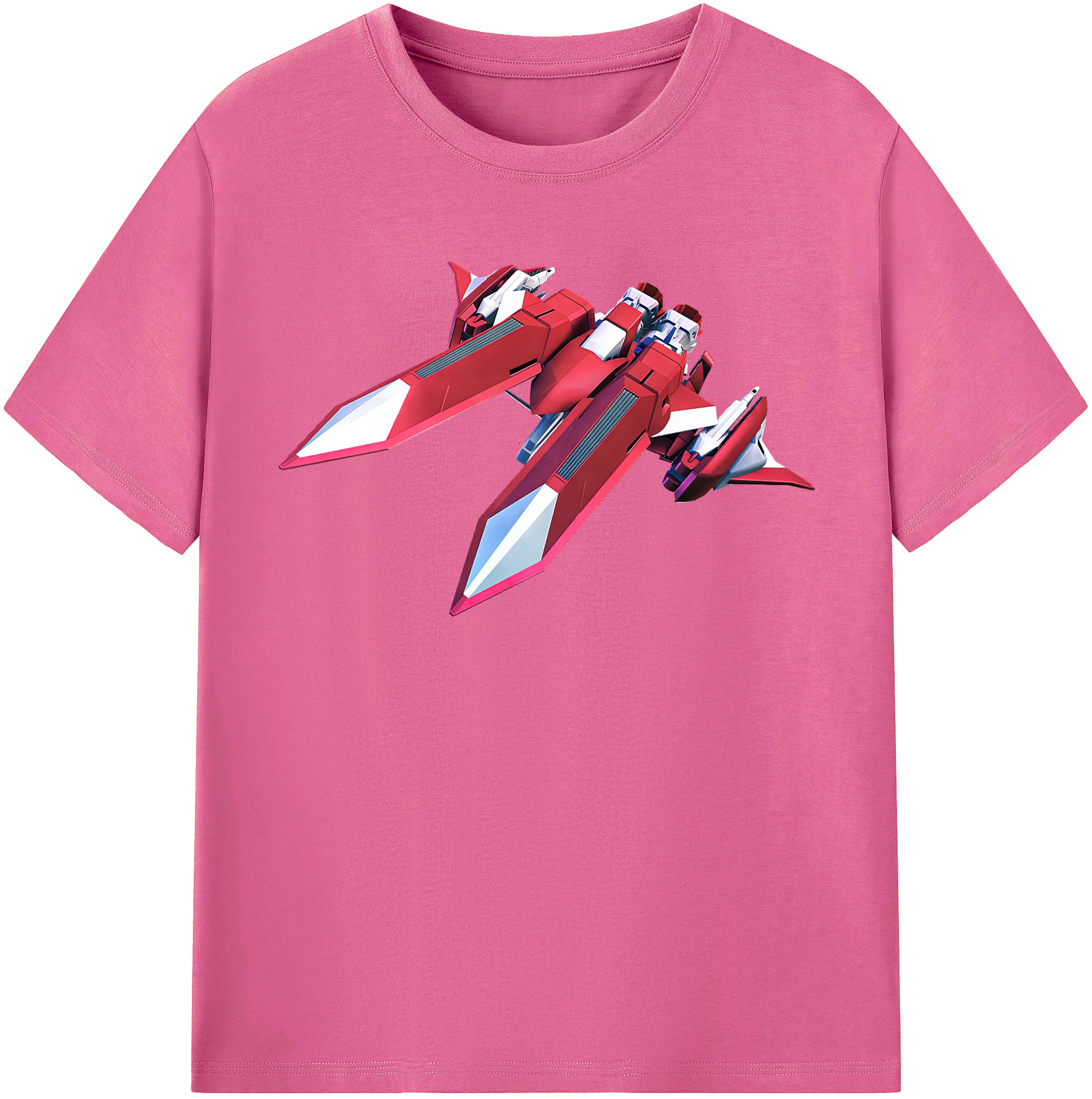 （画像用） 機動戦士ガンダム Mobile Suit Gundam レディースカジュアルプリントTシャツ（綿100％）