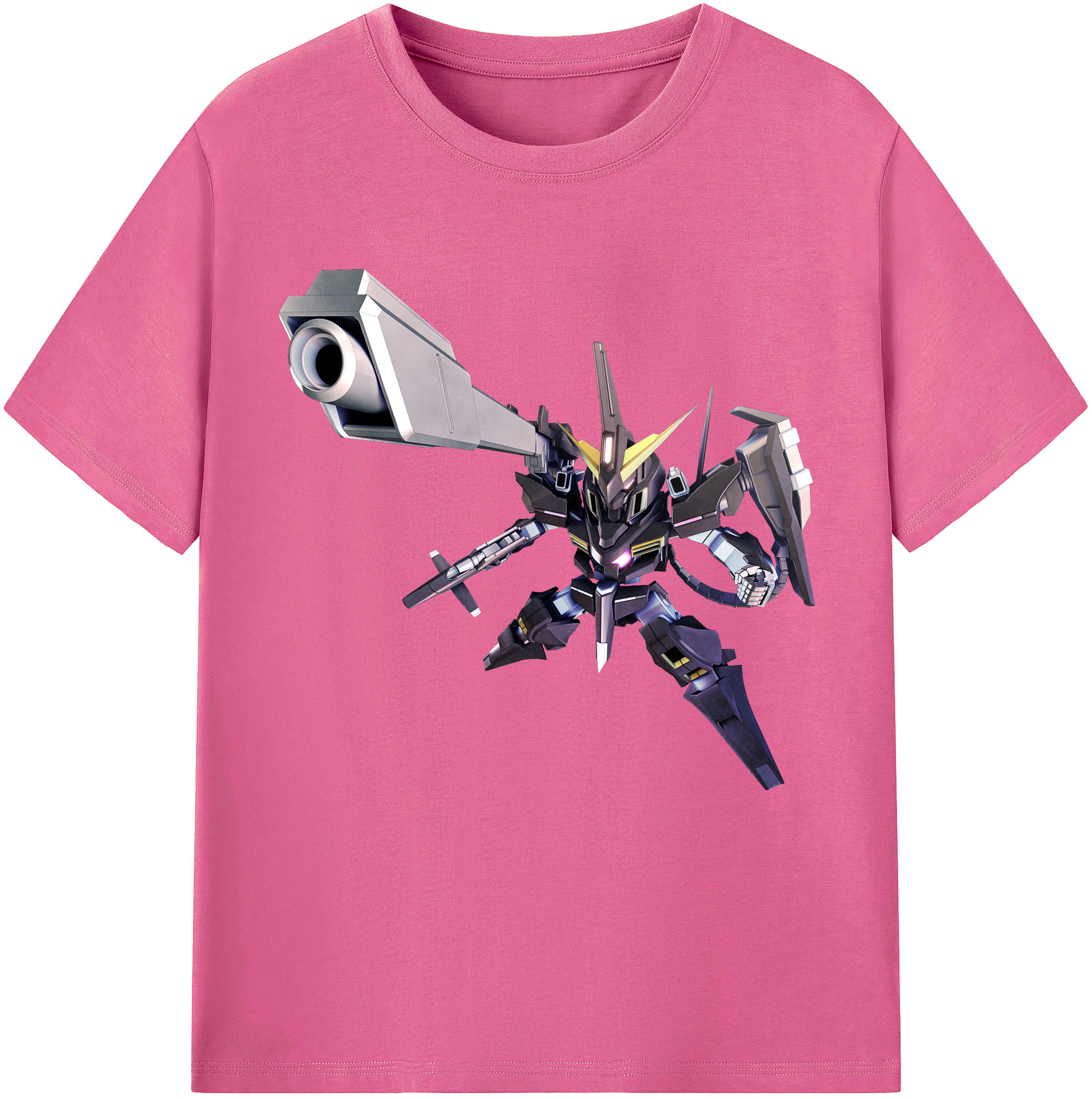（画像用） 機動戦士ガンダム Mobile Suit Gundam レディースカジュアルプリントTシャツ（綿100％）